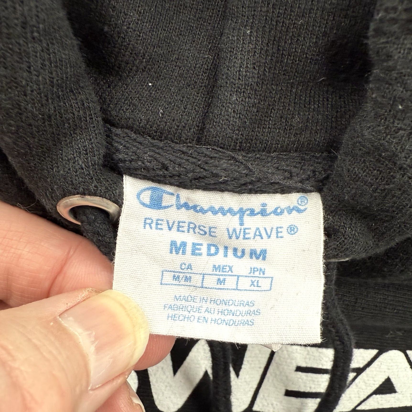 Vintage No Sweat Hoodie Men Medium Black Cotton Long Sleeve Outdoors Hiking Walking Size US M / EU 48-50 / 2 - 3 Thumbnail