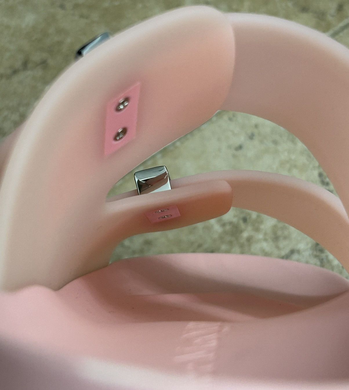 Alexander McQueen Alexander McQueen Rubber Sandal Pink- EUR 36 / US Women 6 Size US 6 / IT 36 - 14 Thumbnail