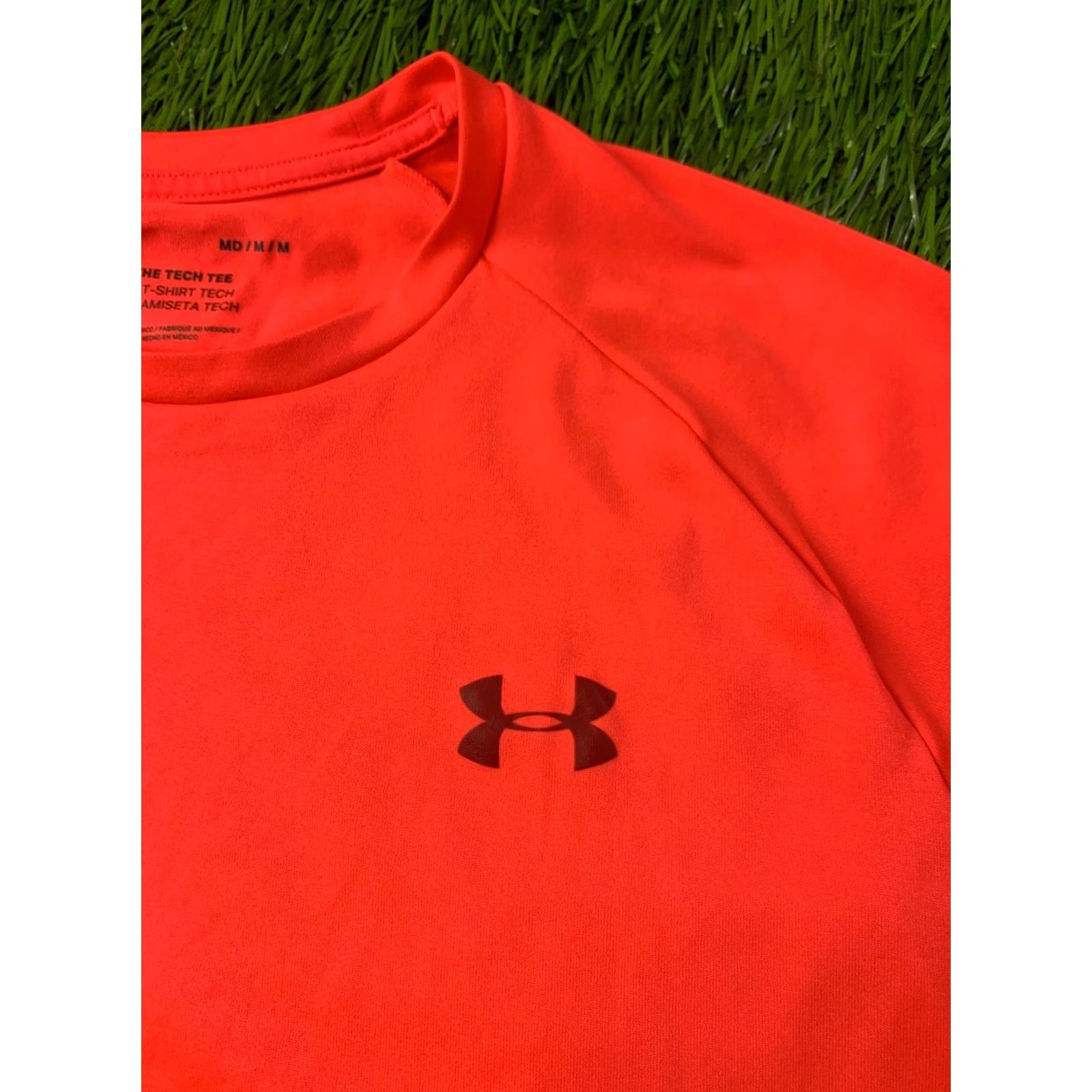 Under Armour Under Armour The Tech Tee Shirt Mens M Orange Jersey 2020 T-Shirt Short Sleeve Classic Fit Size US M / EU 48-50 / 2 - 3 Thumbnail