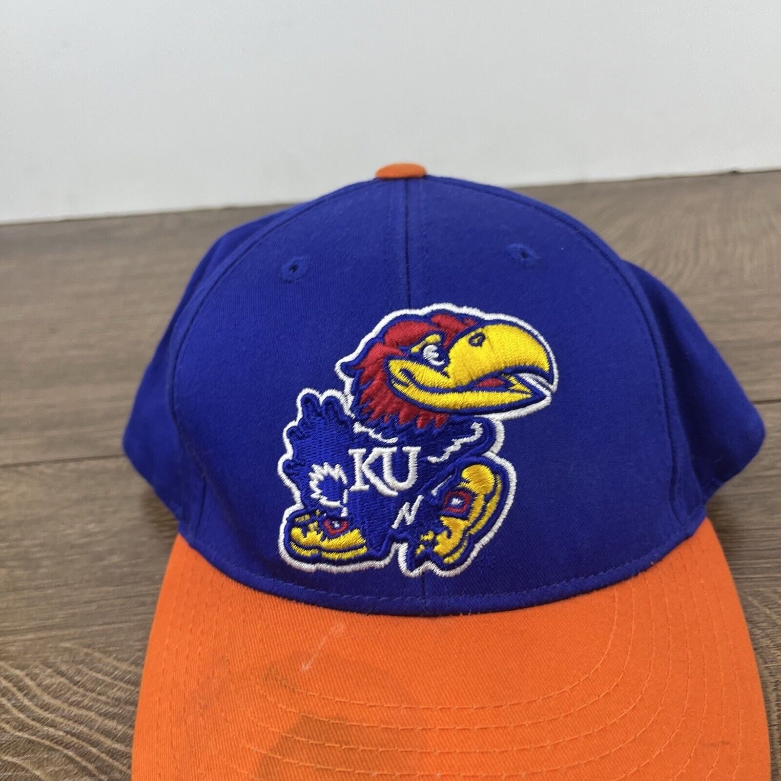 Other Kansas Jayhawks Hat KU Jayhawks Blue Cap Adjustable Blue Adu Size ONE SIZE - 7 Thumbnail