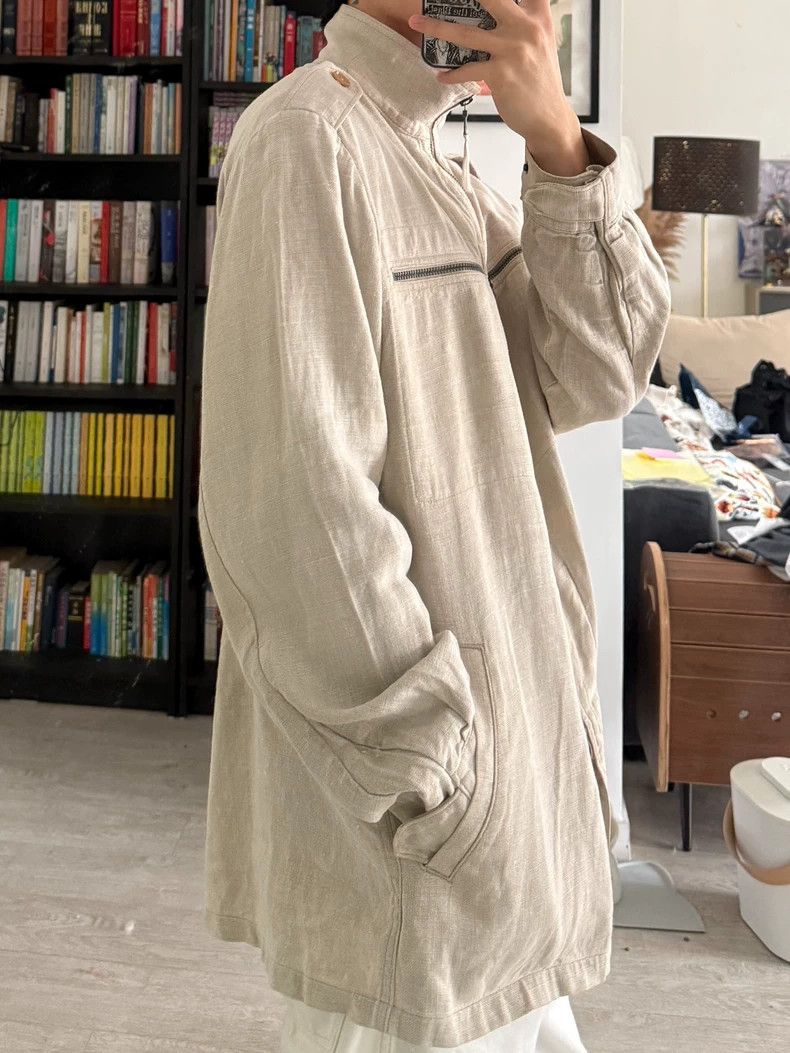 Yohji Yamamoto yohji yamamoto 03 SS Mainline Show Linen Jacket 2505-Nextar Size US L / EU 52-54 / 3 - 8 Thumbnail