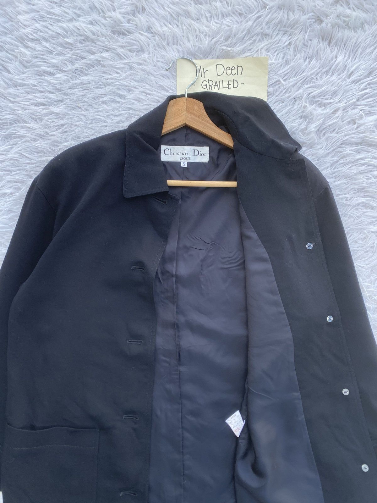 Christian Dior Monsieur Rare Vintage Christian Dior 3/4 Sleeve Blazer/ Jacket Size 36S - 10 Thumbnail