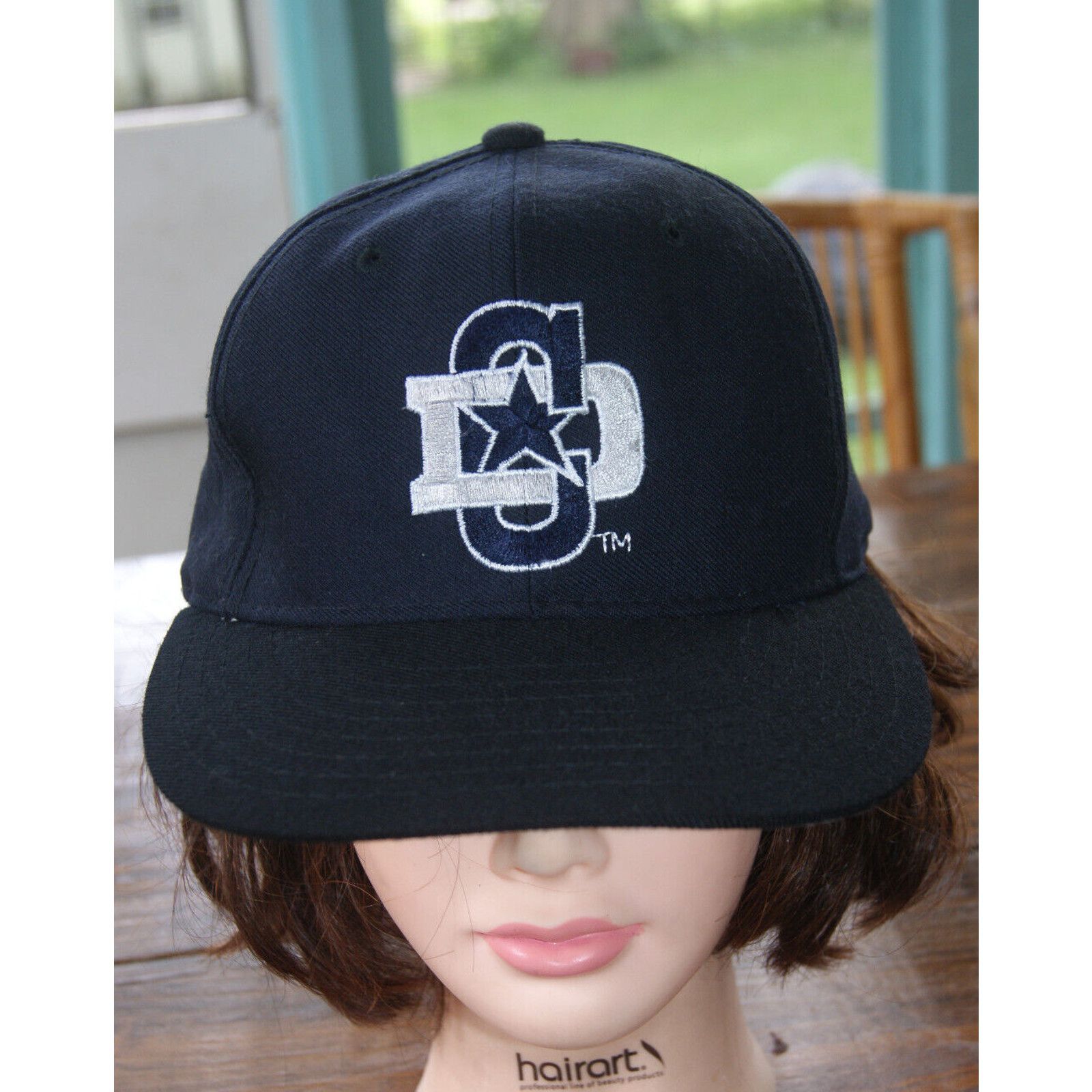 New Era VTG DALLAS COWBOYS New Era 5950 Fitted Hat 7 1/4 Cap Wool Size ONE SIZE - 2 Thumbnail