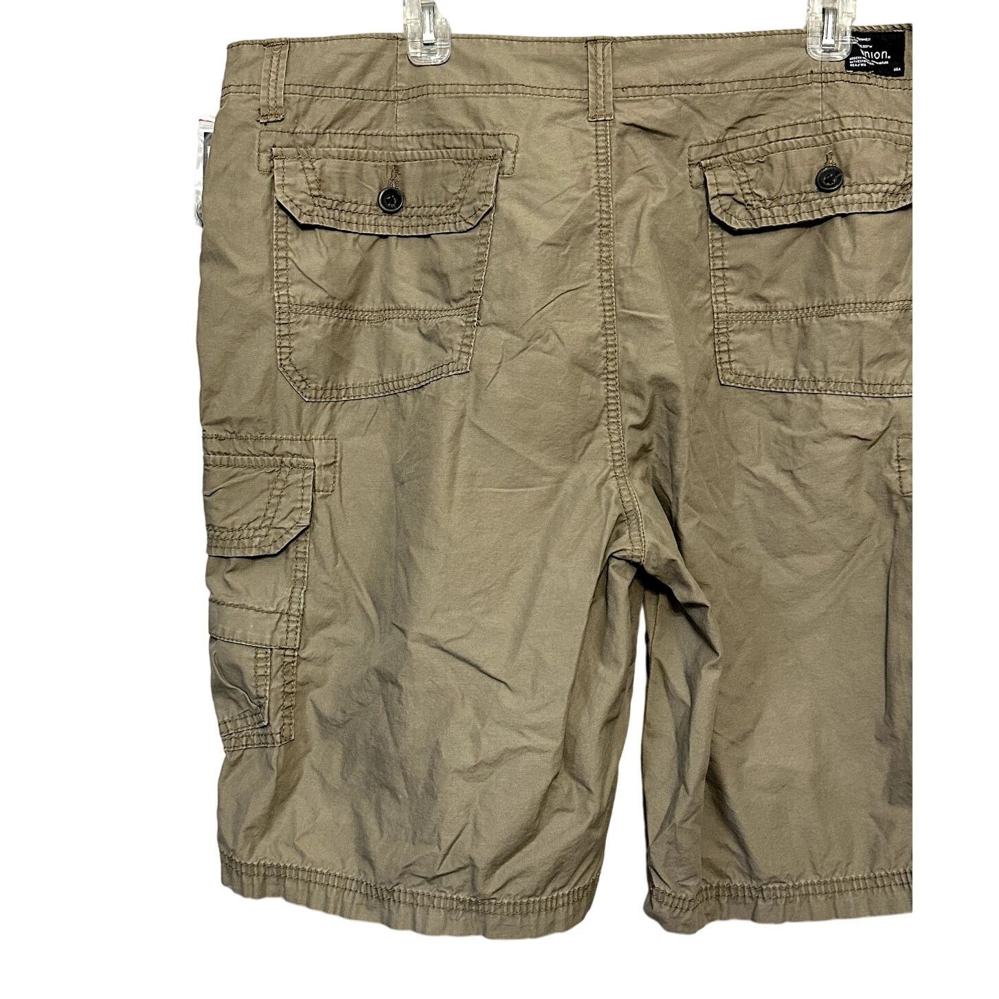 Other Union Cargo Shorts Multiple Pockets Brown Men's 31 NWT Size US 31 - 5 Thumbnail