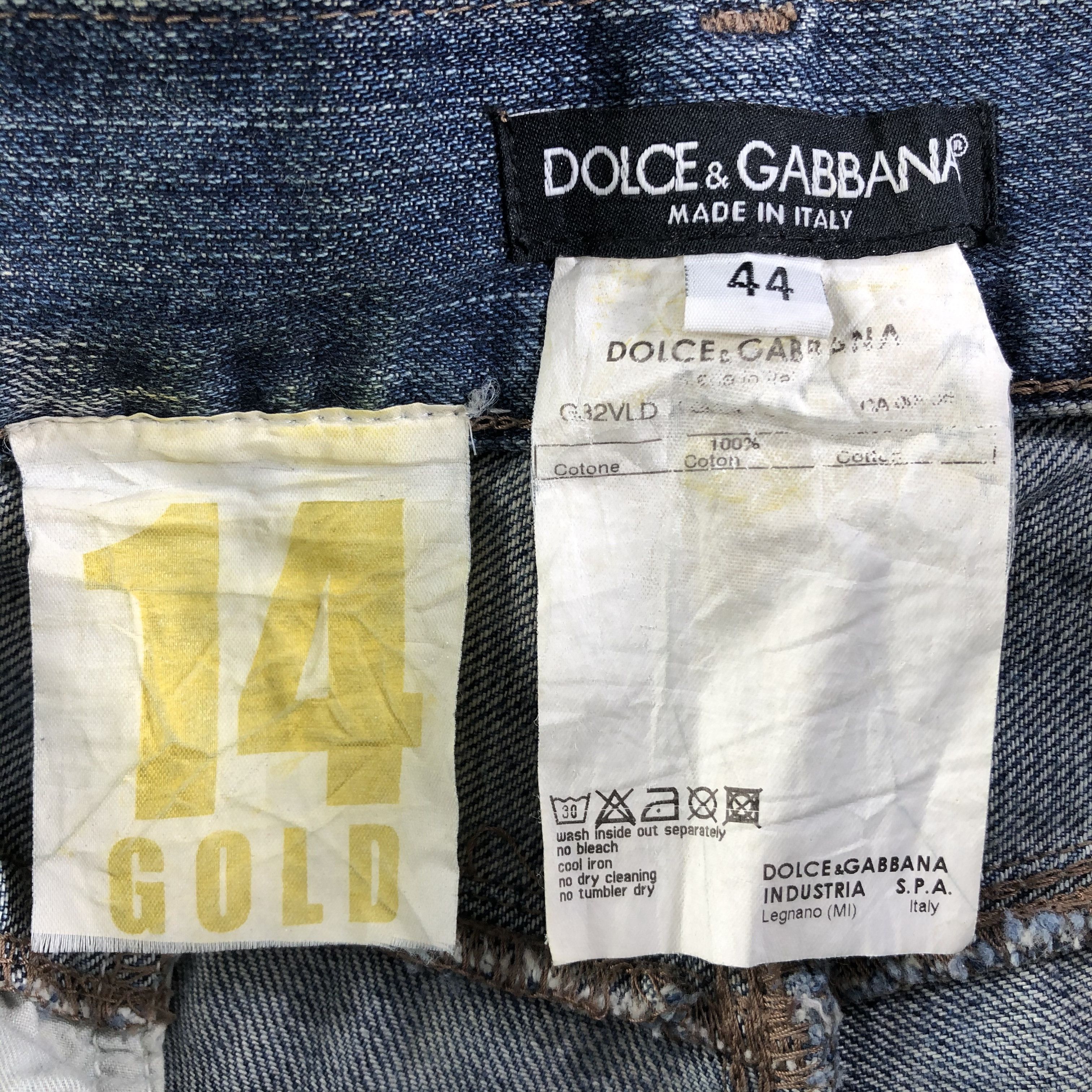 Dolce & Gabbana Dolce & Gabbana Jeans Ripped Denim KJ2275 Size US 28 / EU 44 - 8 Thumbnail