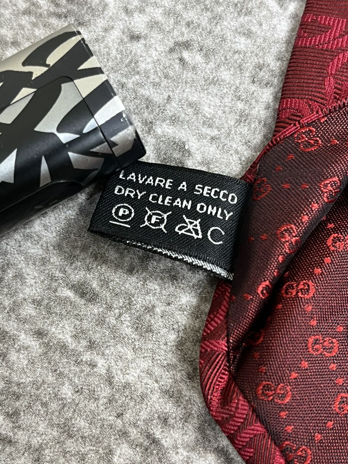 Gucci Gucci Monogram Silk Tie Size ONE SIZE - 8 Thumbnail