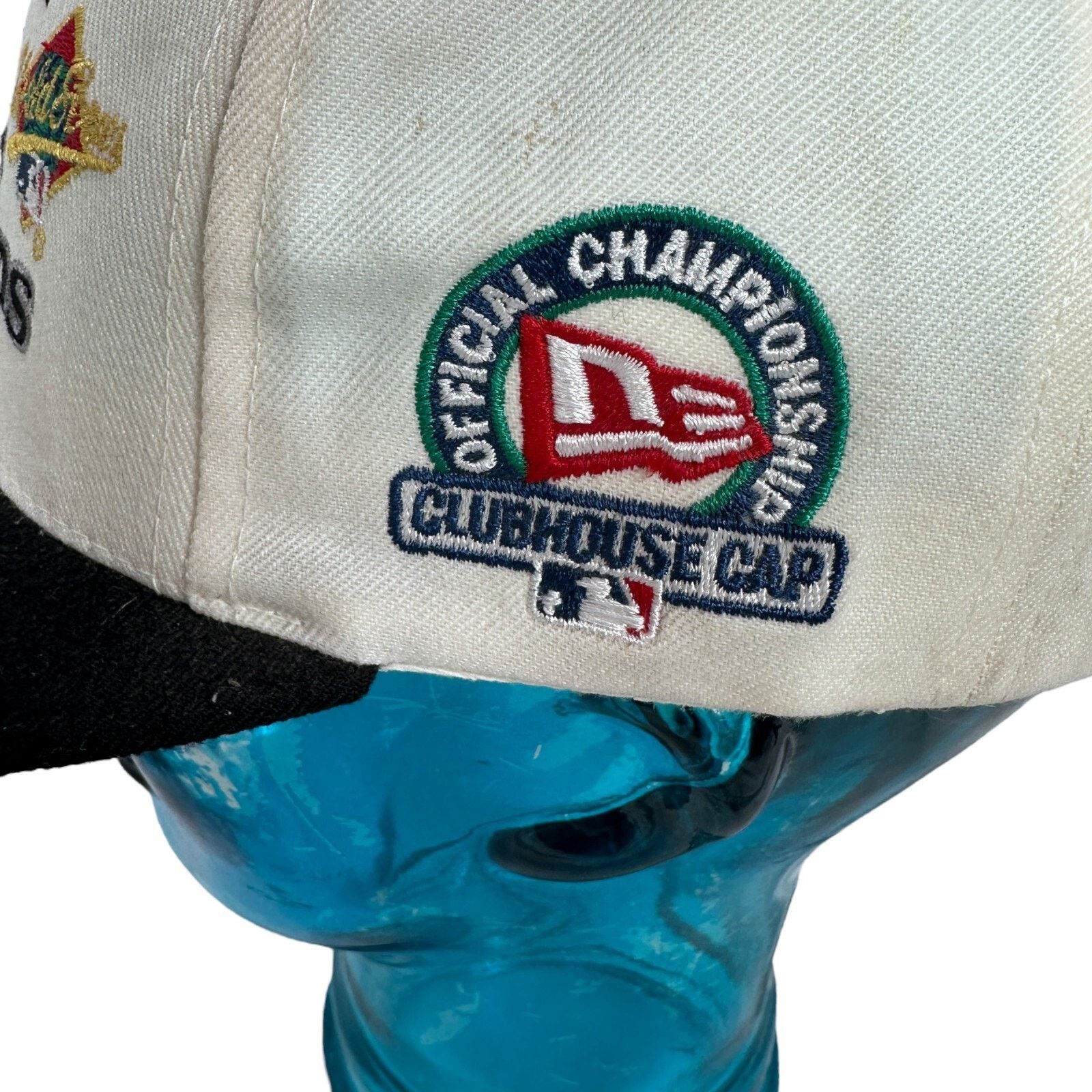 New Era Vintage New Era Florida Marlins Snapback Hat 1997 NL White Size ONE SIZE - 4 Thumbnail