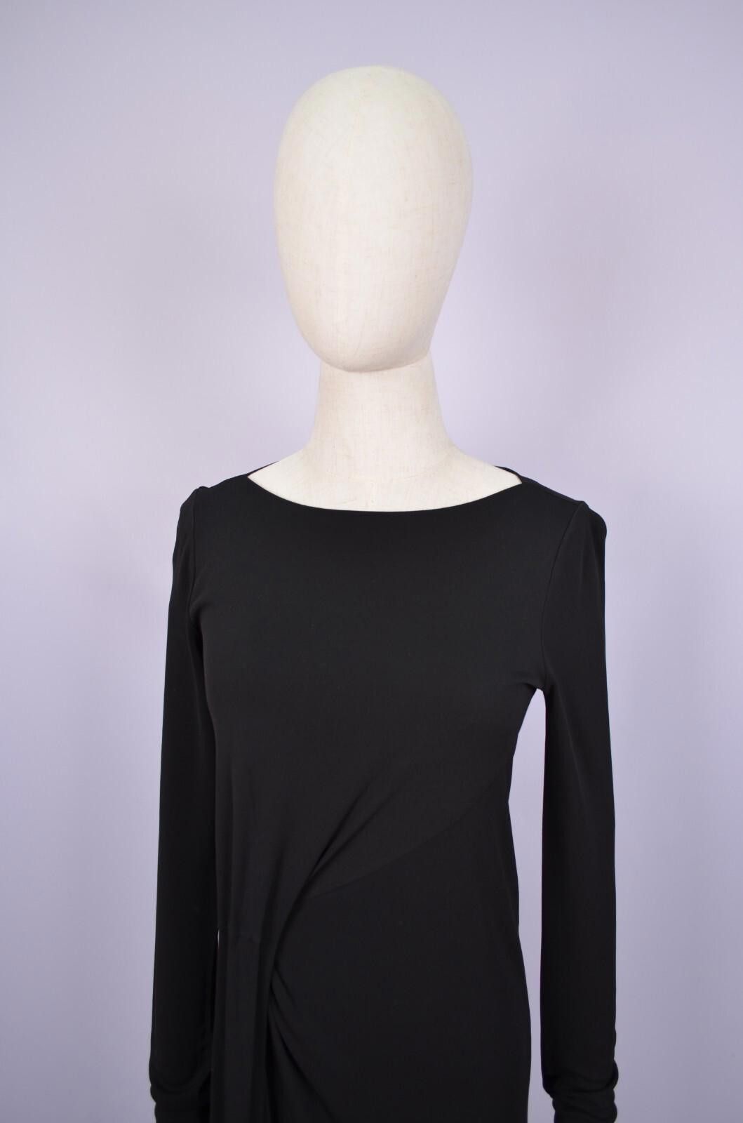 Louis Vuitton Louis Vuitton Black Knee Length Viscose Dress Size 40 US8 Size M / US 6-8 / IT 42-44 - 3 Thumbnail