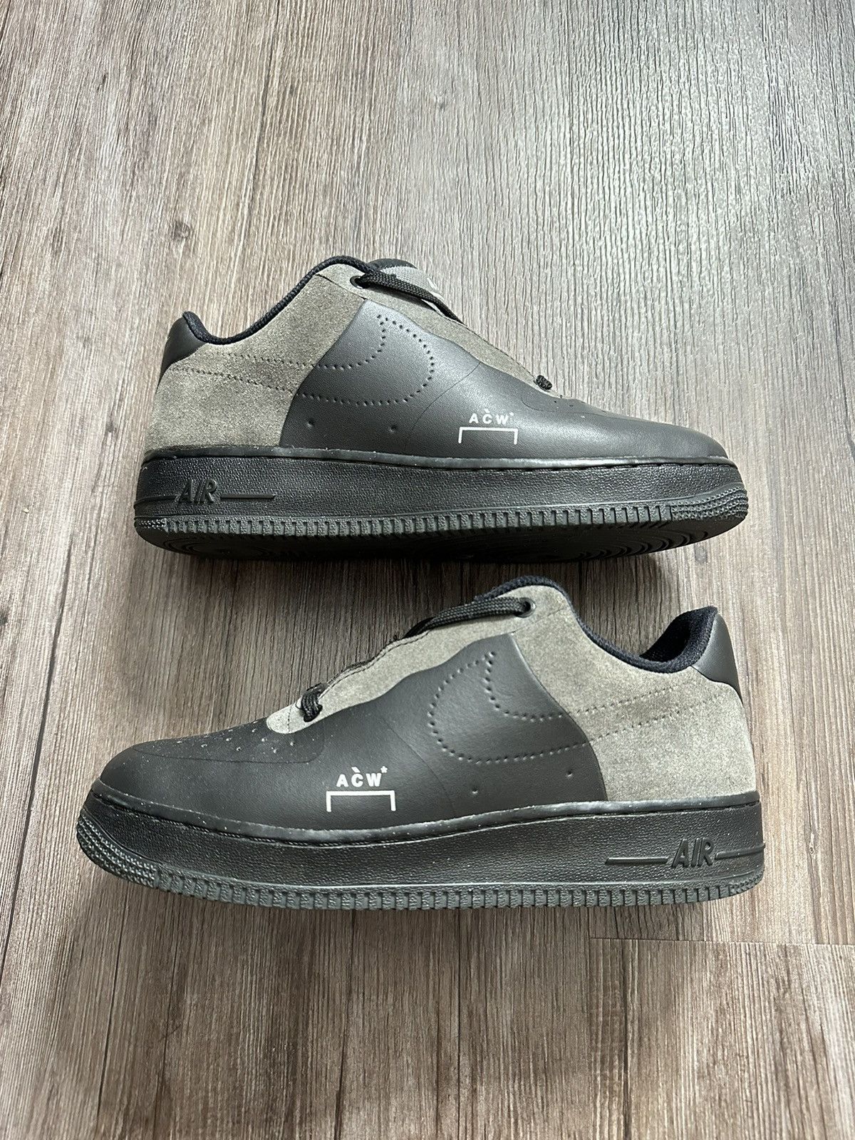 image of A Cold Wall x Nike Air Force 1’S Size 7 Shoes in Black, Men's