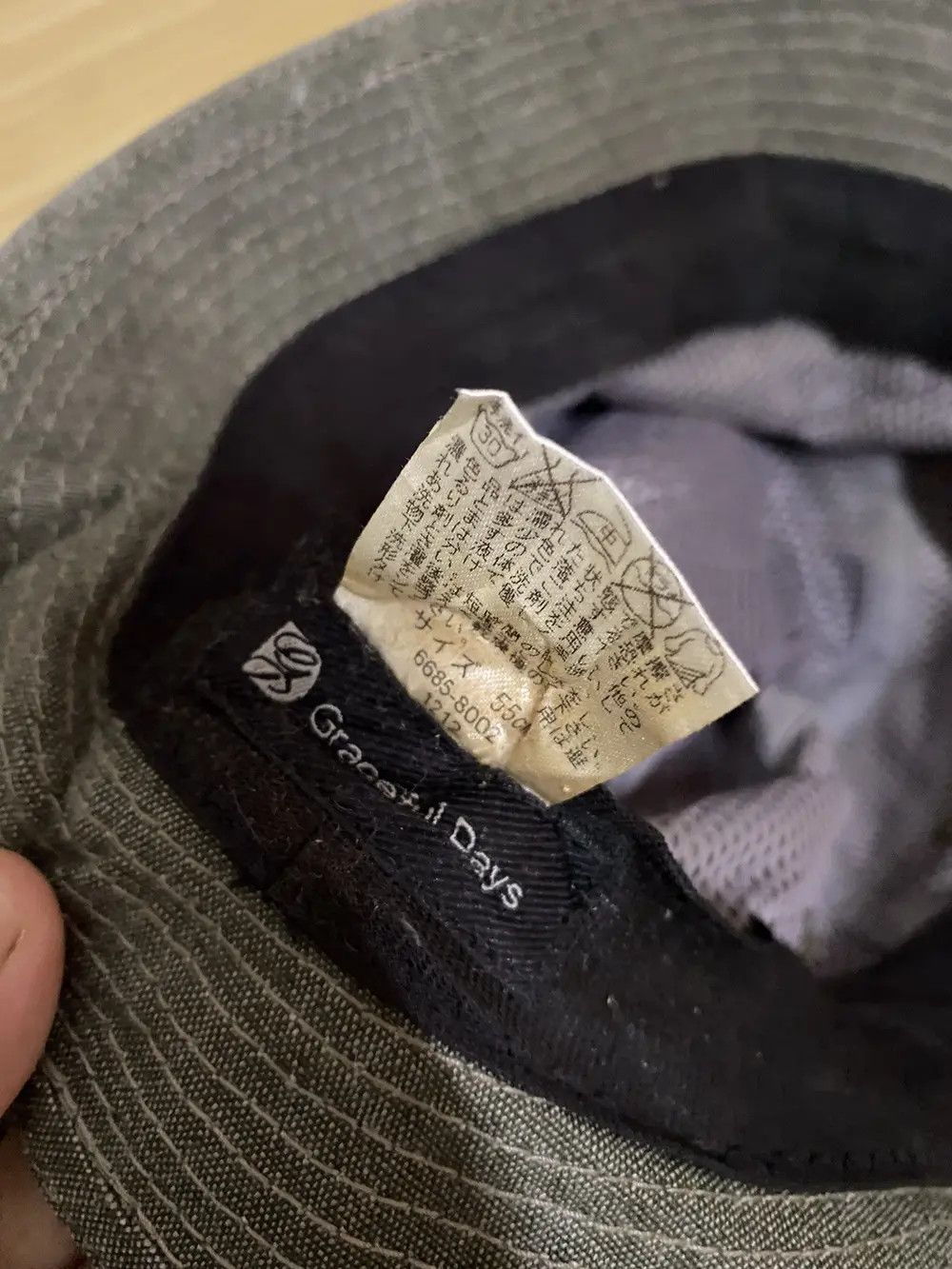 Japanese Brand × Vintage Graceful Days Plain Bucket Hat Size ONE SIZE - 5 Thumbnail