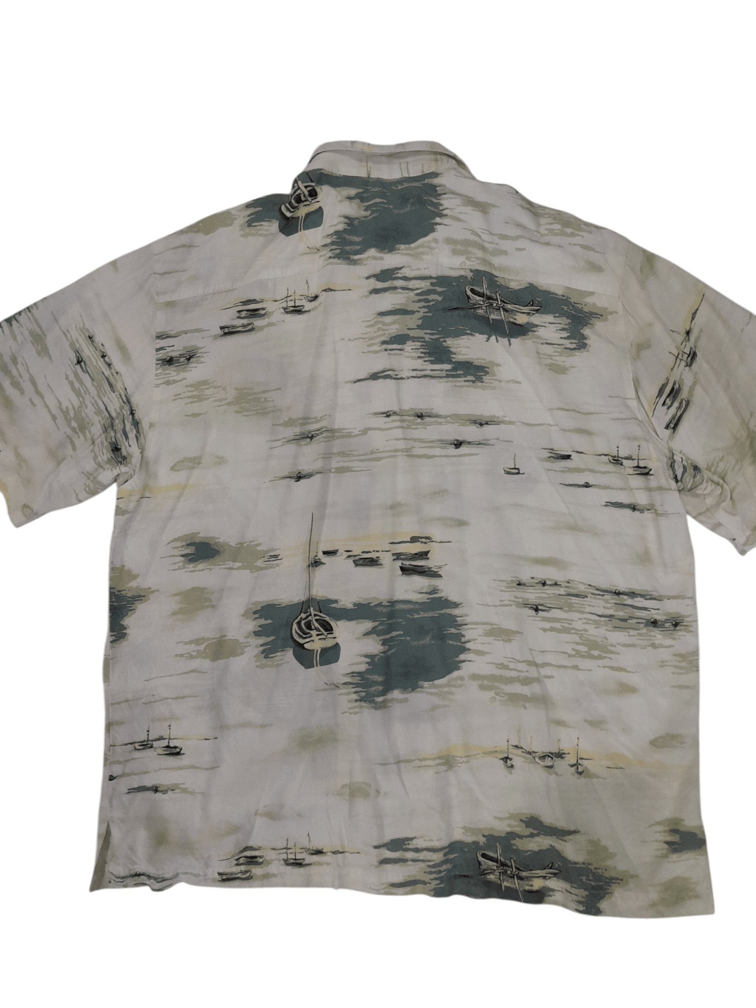 Izod IZOD 100 Rayon Button Shirt (F552) Size US L / EU 52-54 / 3 - 6 Thumbnail