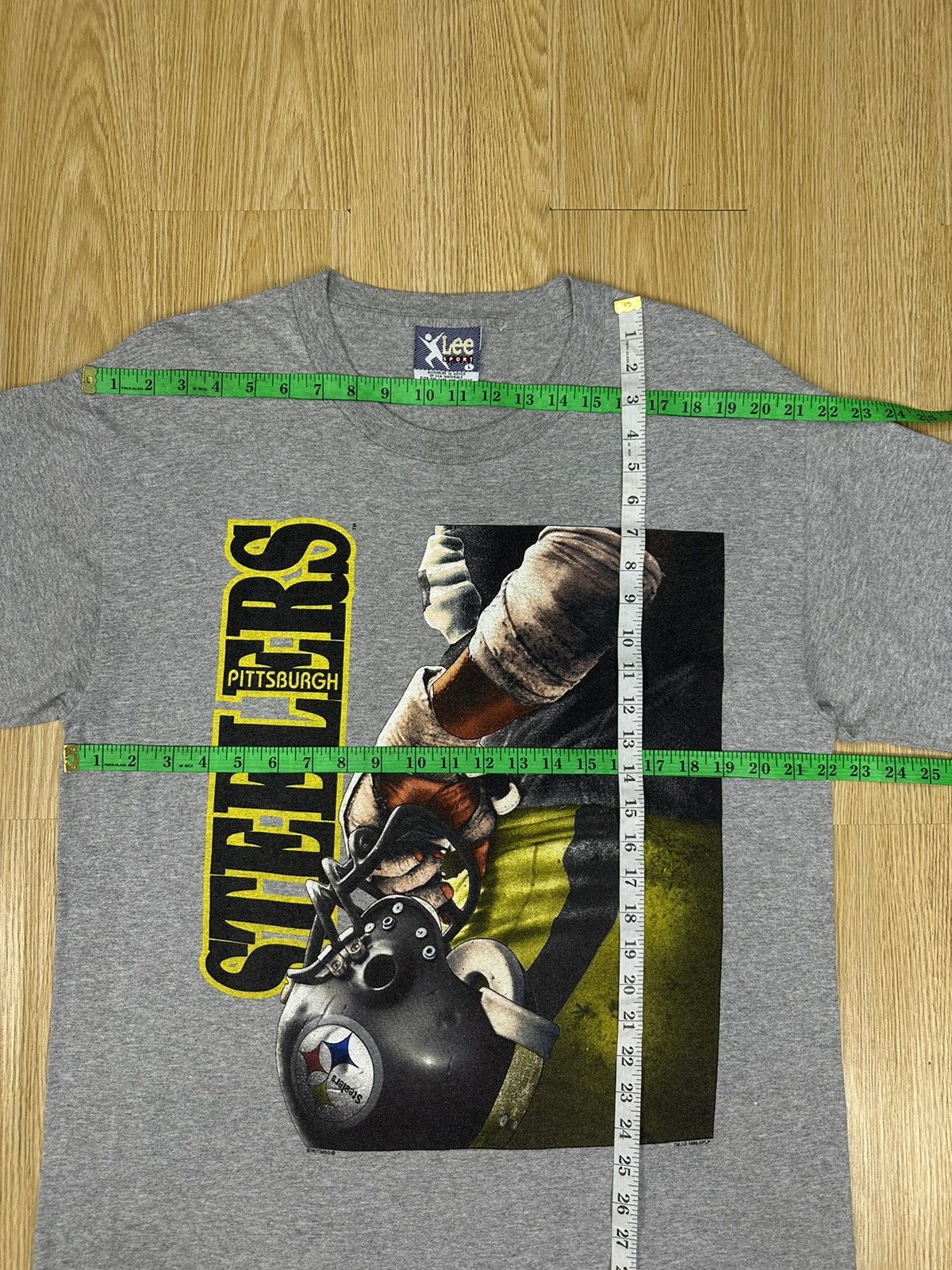 NFL Vintage NFL Steelers Pittsburgh 1996 Tshirt A930 Size US L / EU 52-54 / 3 - 7 Thumbnail