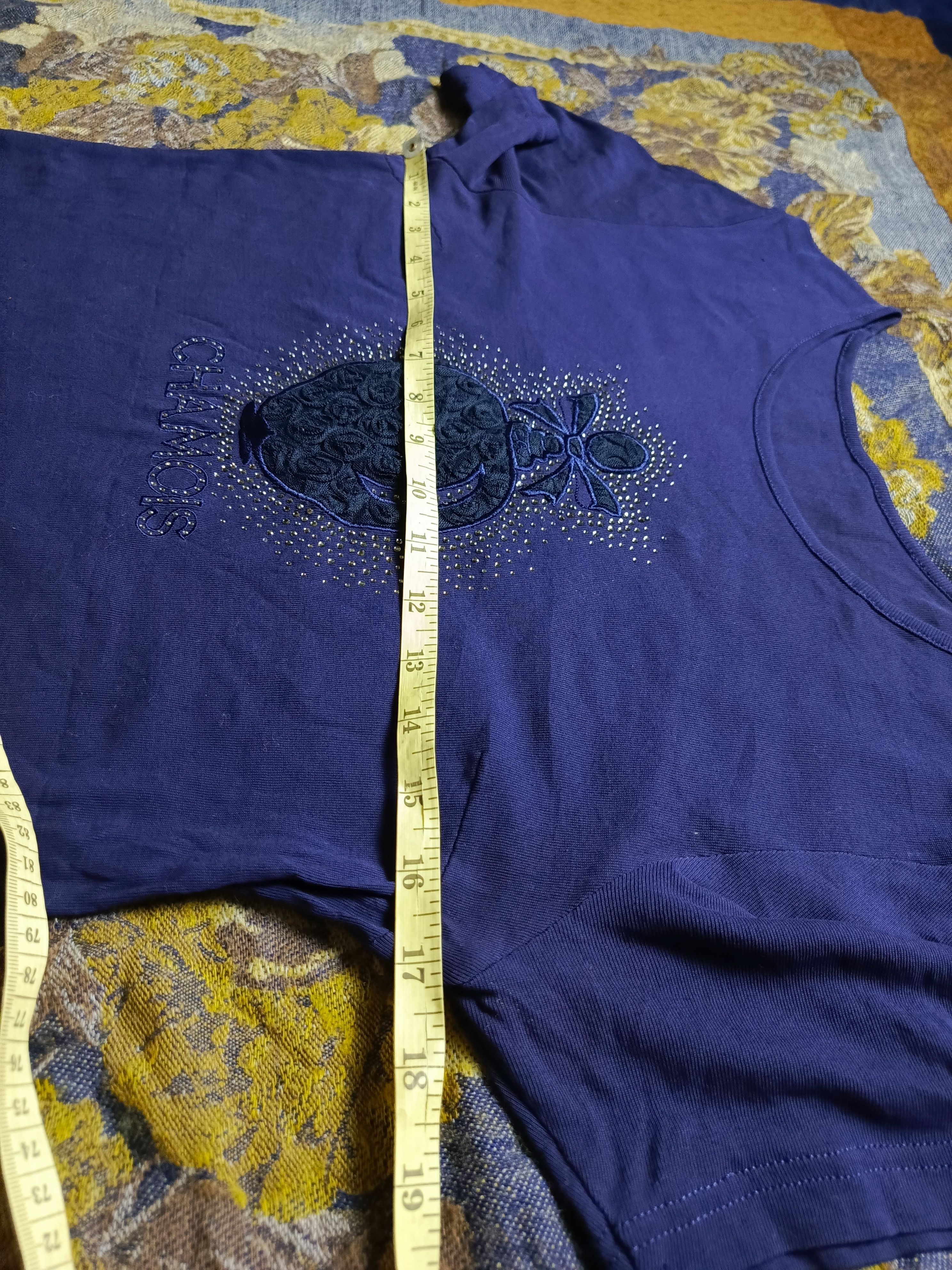 Japanese Brand Chamois Midnight Perfume Graphic Cla. Elegant & Chic Size S / US 4 / IT 40 - 7 Thumbnail