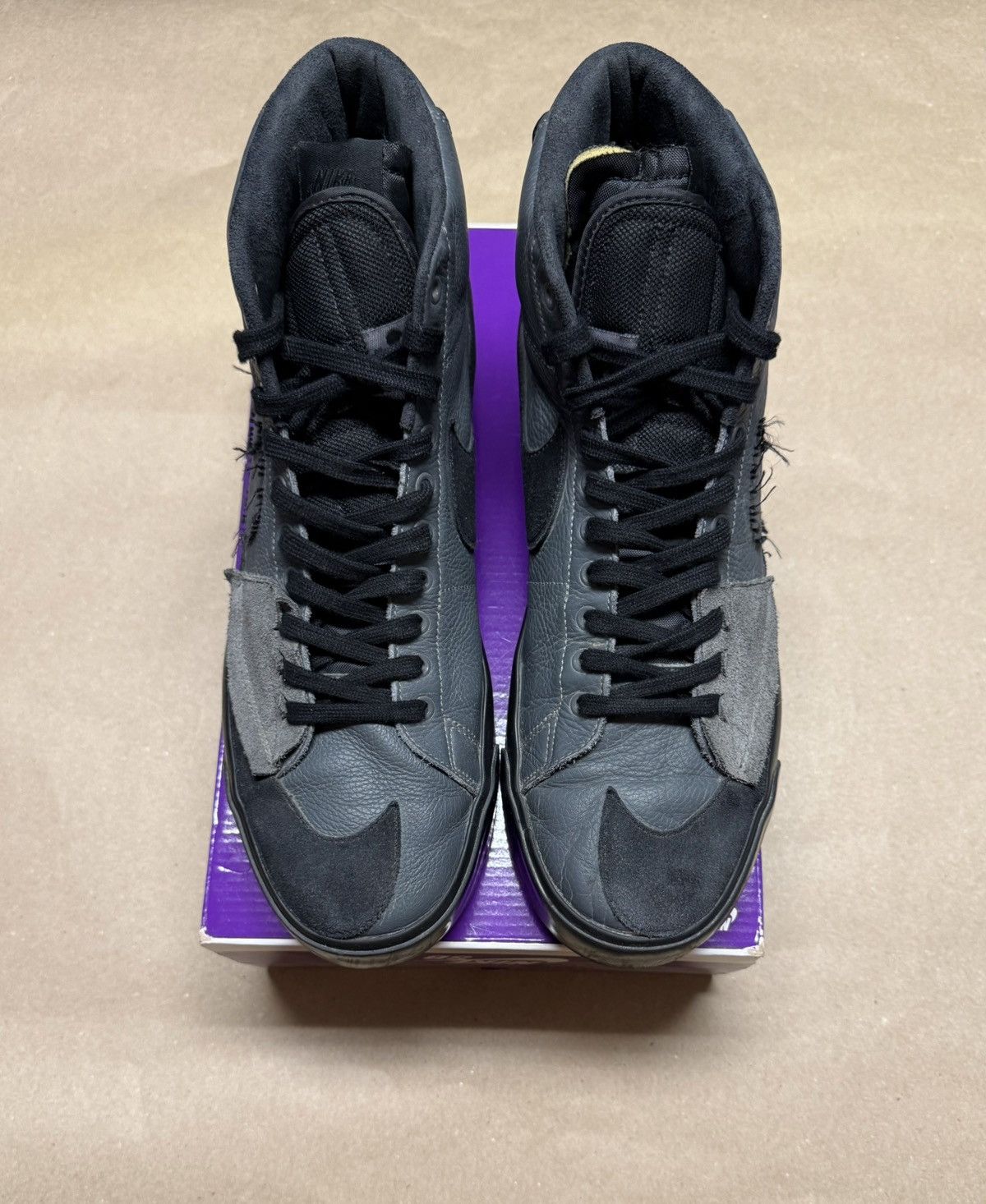 Nike Nike SB Zoom Blazer Mid Edge L Iron Grey men’s size 14 shoes Size US 14 / EU 47 - 3 Thumbnail