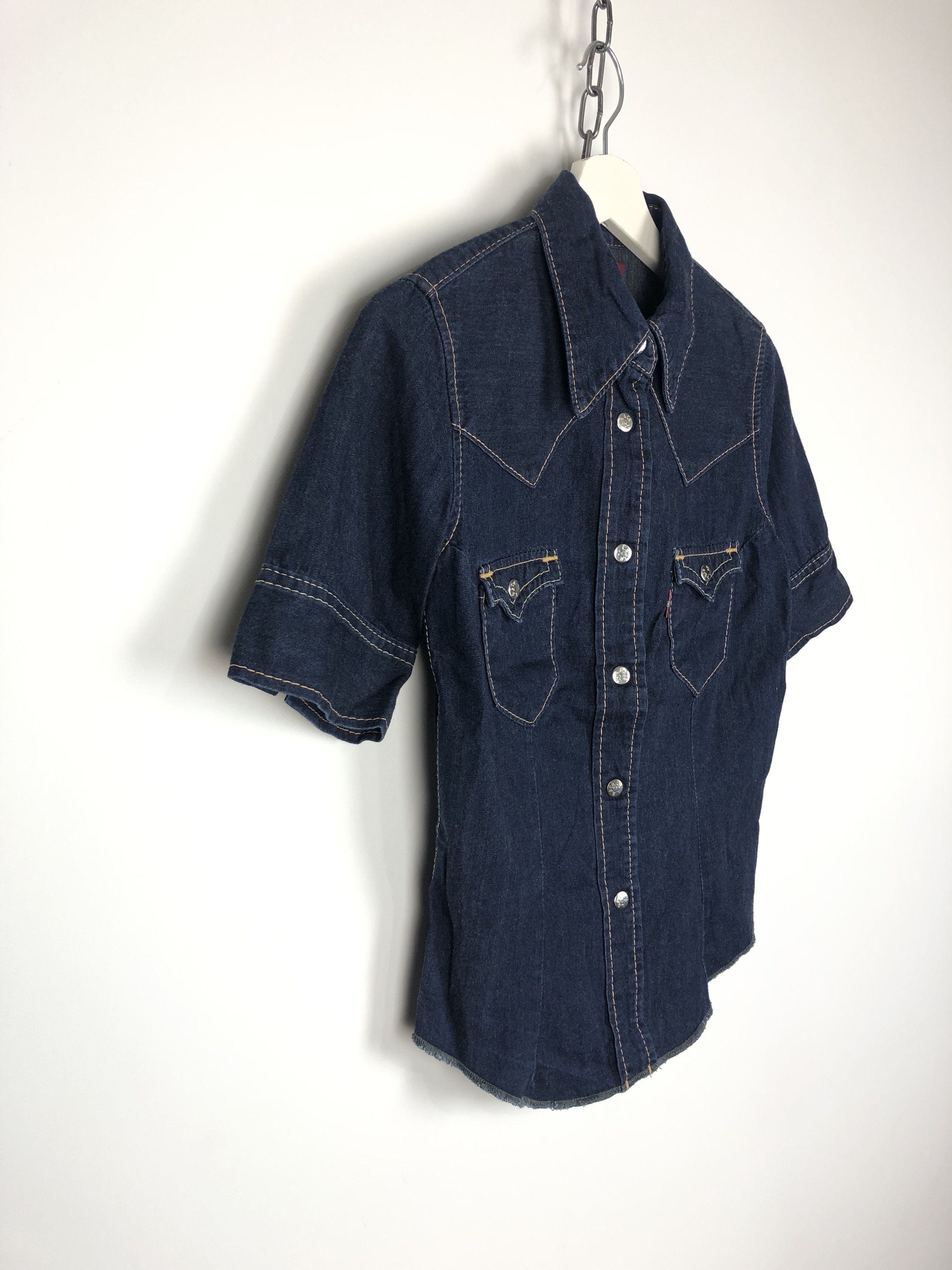 Japanese Brand Levis Type 1 Jeans Denim Shirt Blue size S Size S / US 4 / IT 40 - 5 Thumbnail
