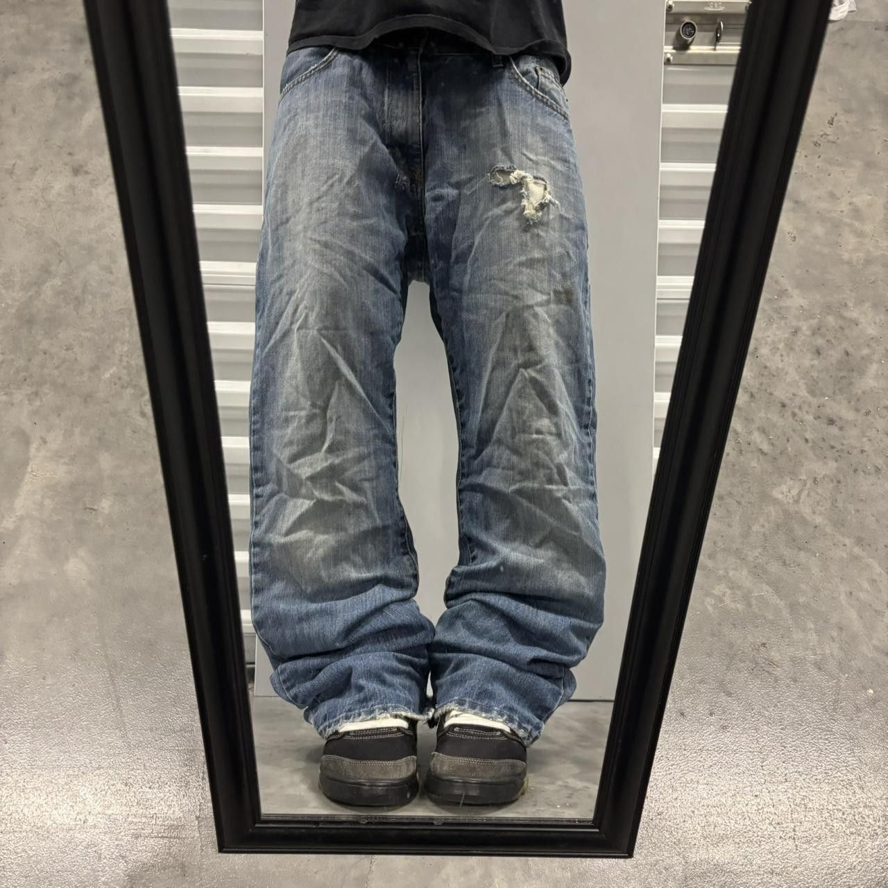 Calvin Klein × Vintage Crazy Vintage Y2K/2000s Grunge Dark Wash