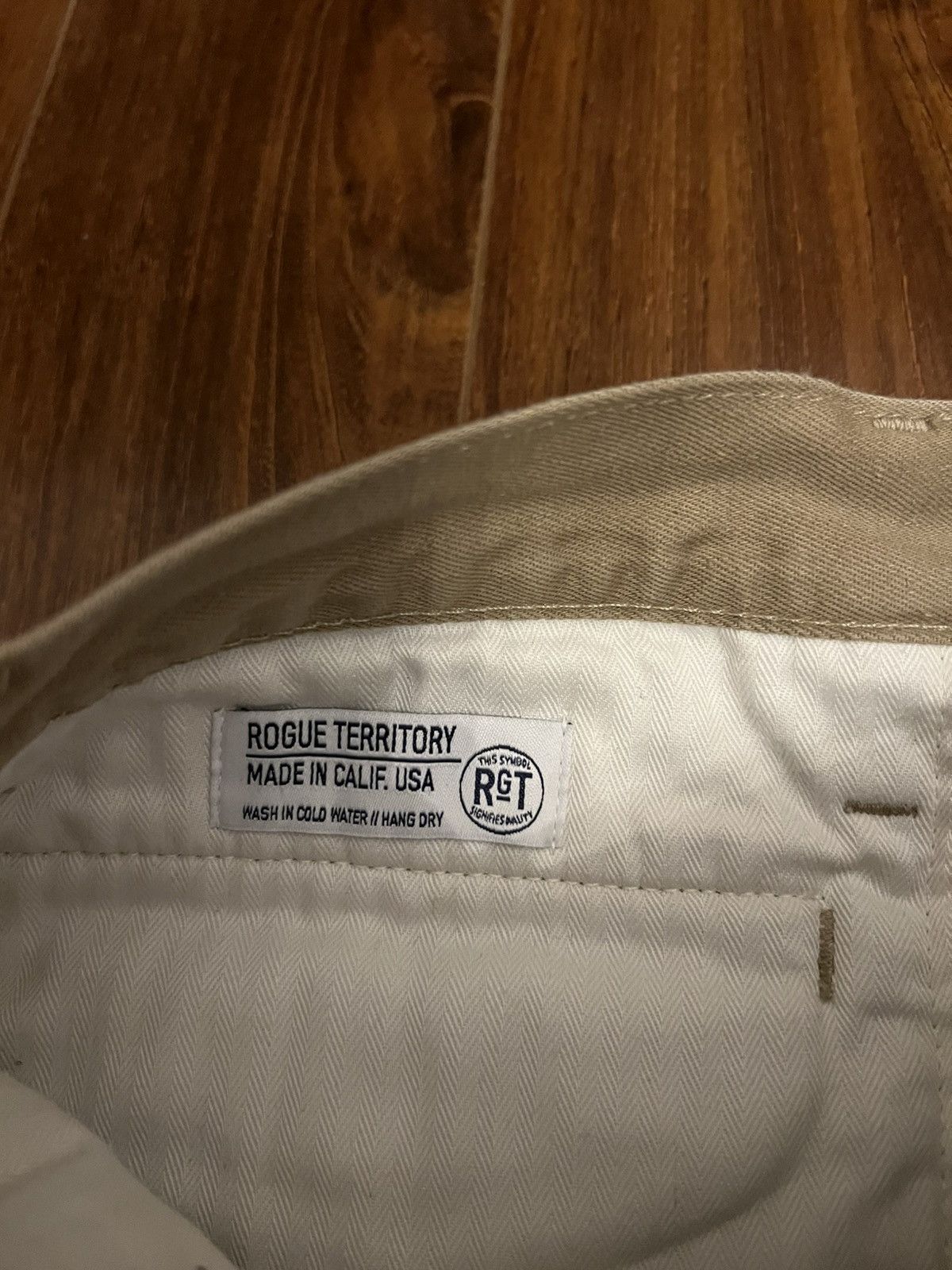 Rogue Territory Rogue Territory Officer Trousers in Khaki Size US 31 - 10 Thumbnail
