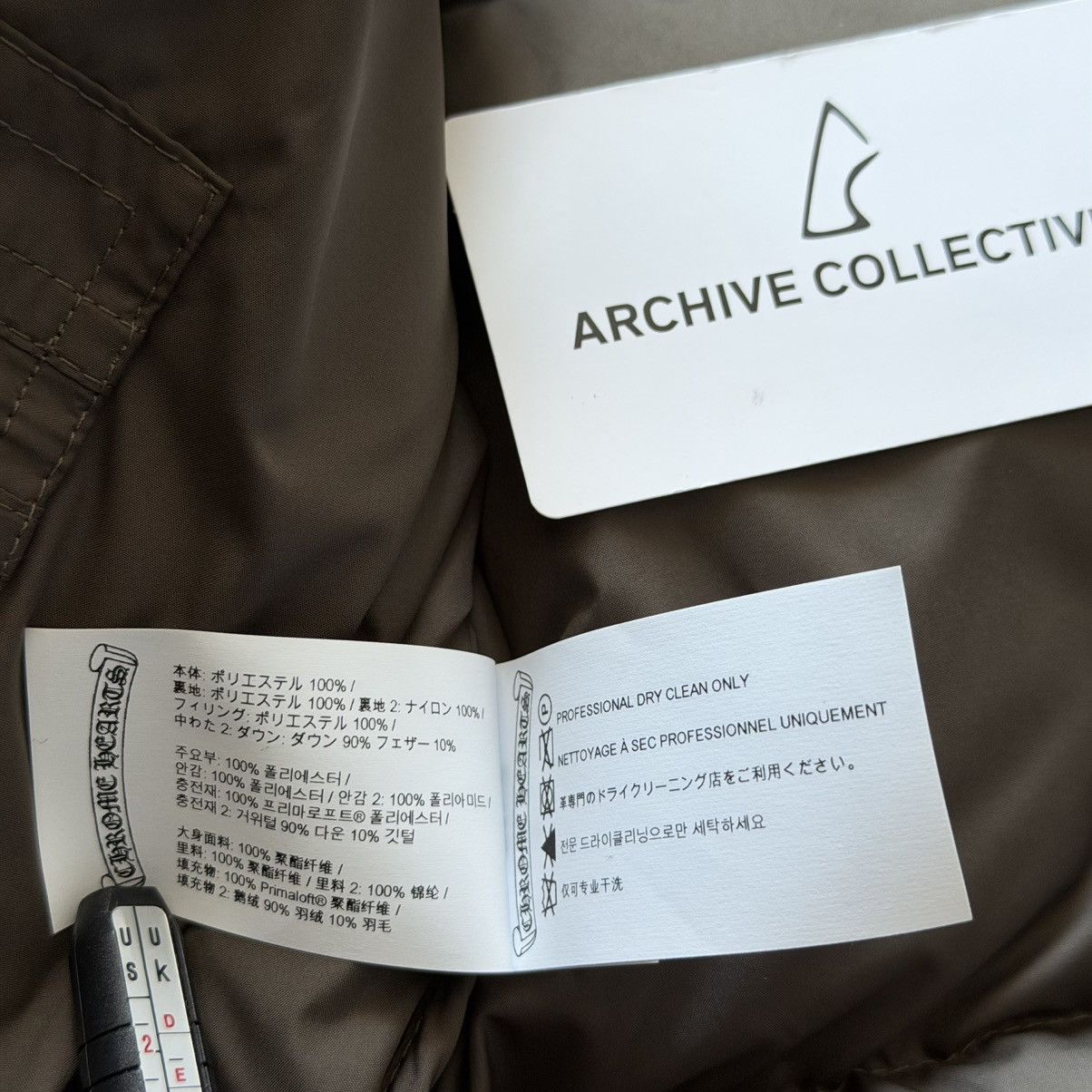 Chrome Hearts Chrome Hearts Monogram Olive Puffer Down Jacket V2 Size US L / EU 52-54 / 3 - 14 Thumbnail