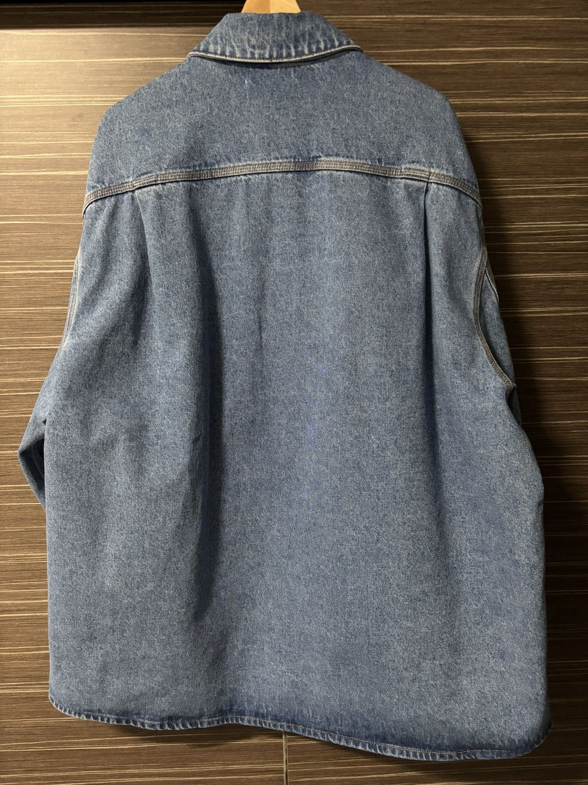 Hed Mayner Hed Mayner Blue Denim Shirt Size US S / EU 44-46 / 1 - 2 Thumbnail