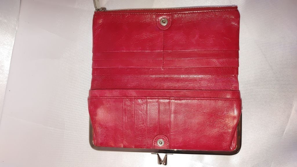 Hobo HOBO International Red Leather Wallet Clutch Size ONE SIZE - 8 Thumbnail
