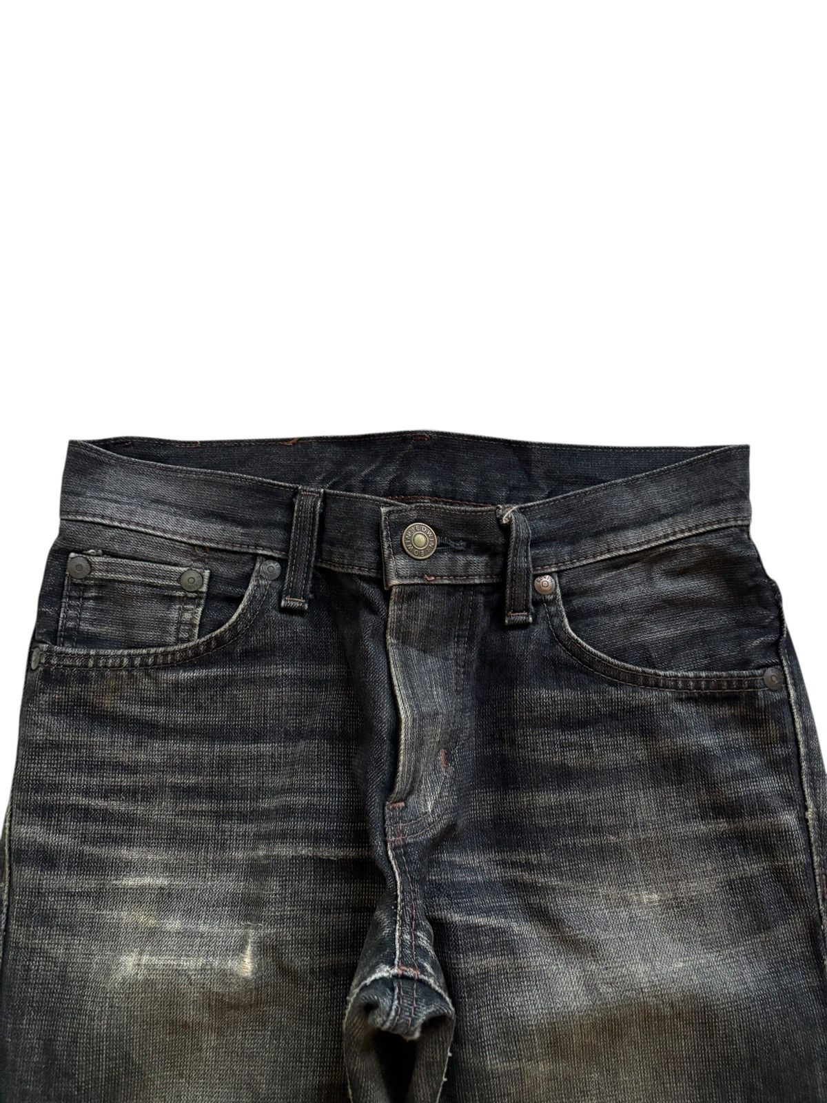 Edwin × Japanese Brand Vintage Japanese Edwin Zylon Mud Wash Jeans Size US 30 / EU 46 - 4 Thumbnail