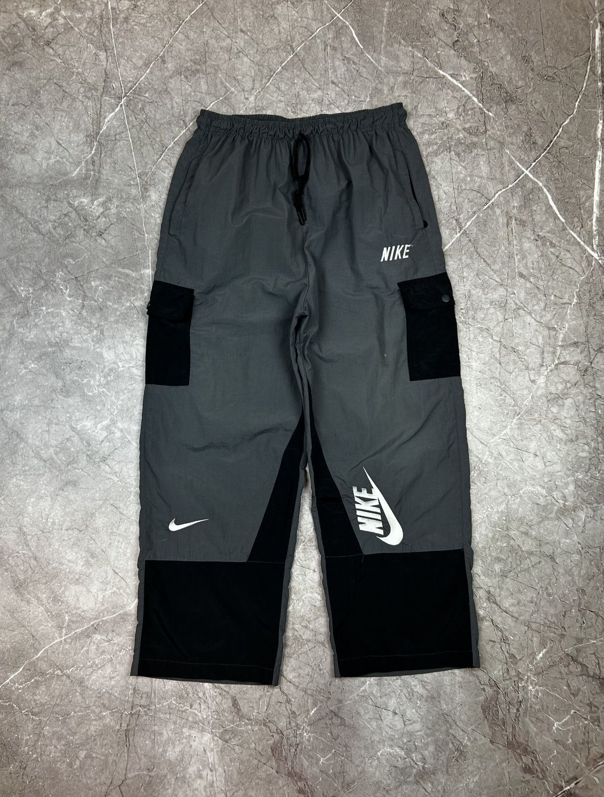 Nike Nike Vintage Pants Baggy Track Nylon Sweatpants Size US 34 / EU 50 - 2 Thumbnail