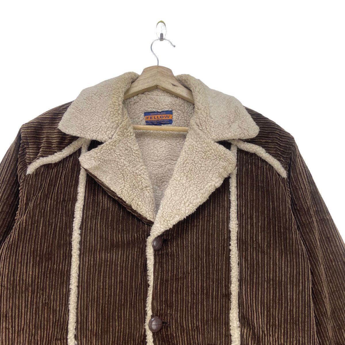 Japanese Brand Japanese Brand Fellow Stylish Corduroy Sherpa Heavy Jacket Size US M / EU 48-50 / 2 - 7 Thumbnail