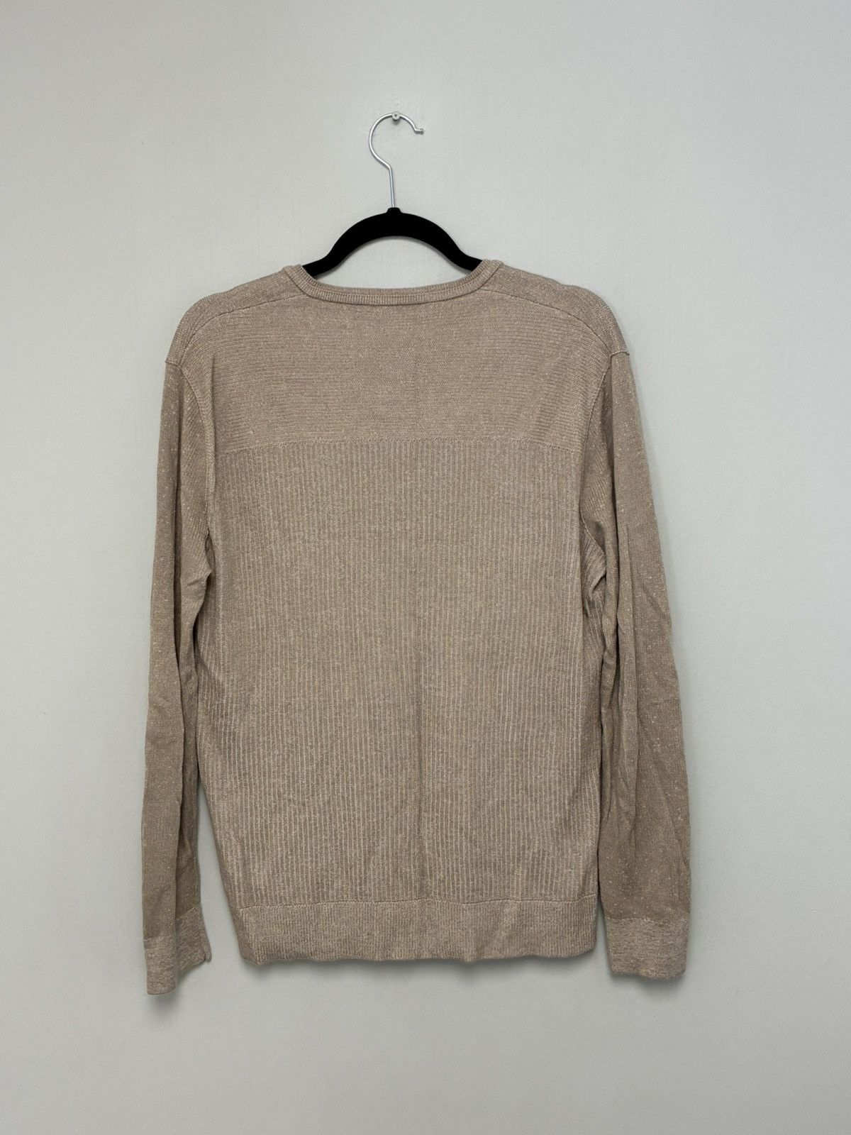 John Varvatos Linen Cotton V-Neck Sweater medium. Size US M / EU 48-50 / 2 - 4 Thumbnail