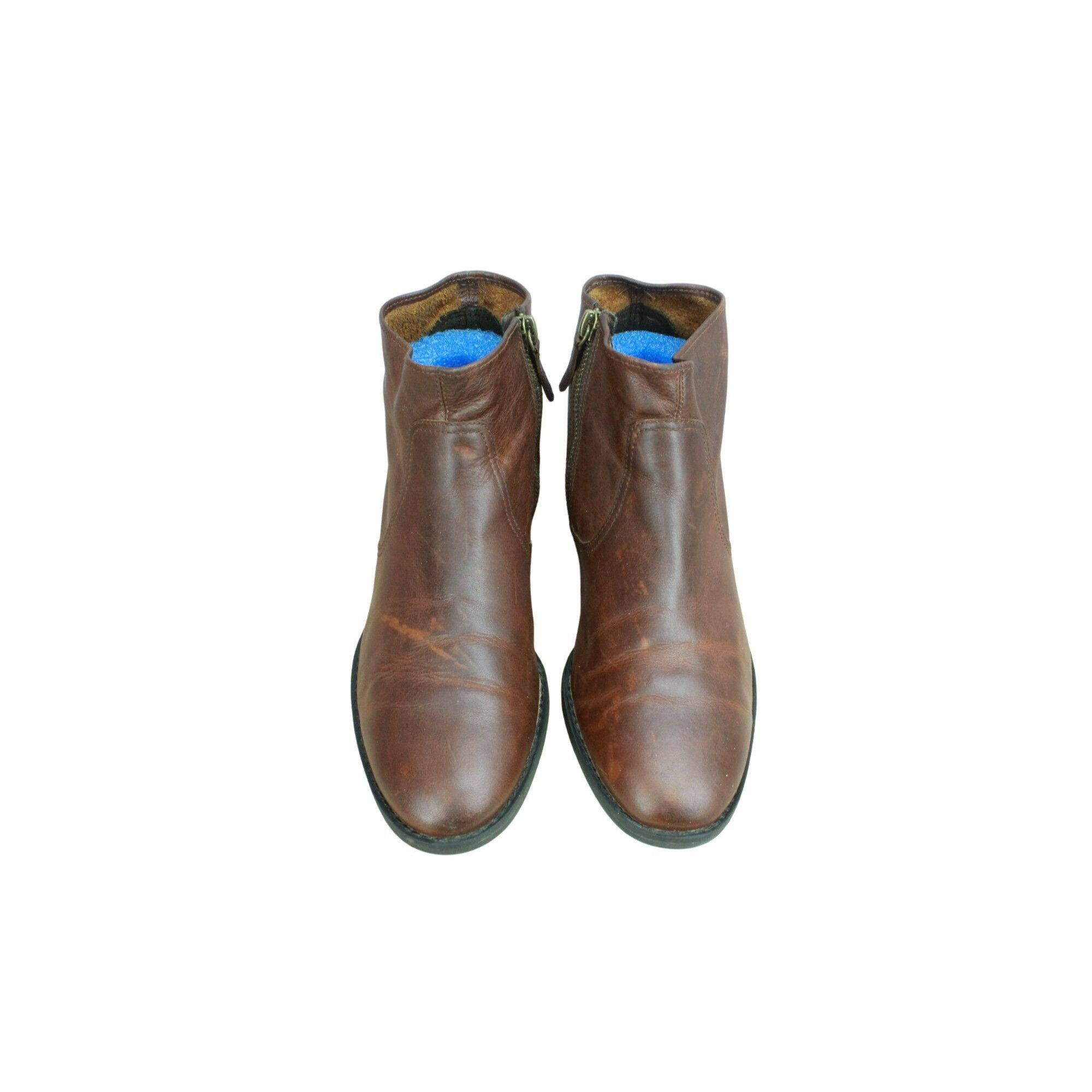 Leather × Timberland Timberland Preble Women's Side Zip Casual Ankle Boots Size US 7 / IT 37 - 1 Thumbnail