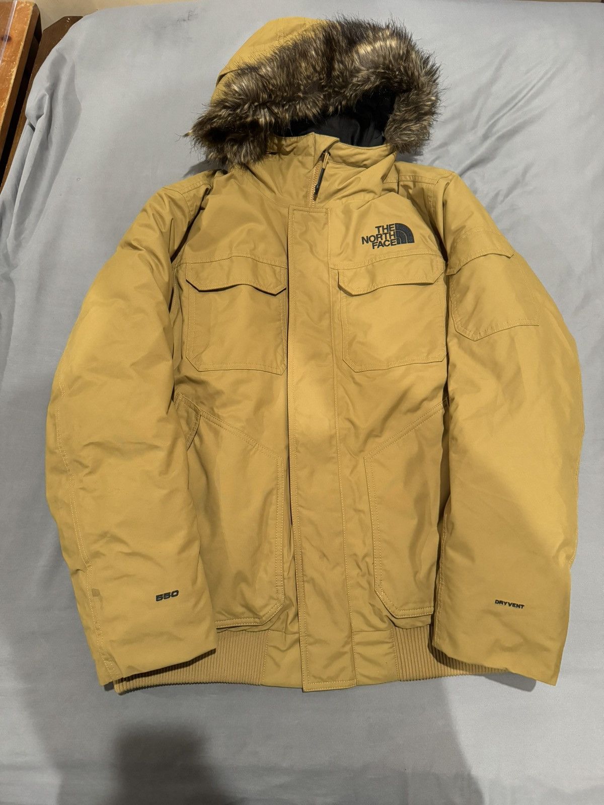 The North Face The North Face Gotham Jacket III BRITISH KHAKI Vintage Grailed