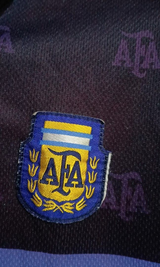 Vintage Argentina AFA Bootleg 2000s Jersey – Rare Thai Version Size US L / EU 52-54 / 3 - 3 Thumbnail