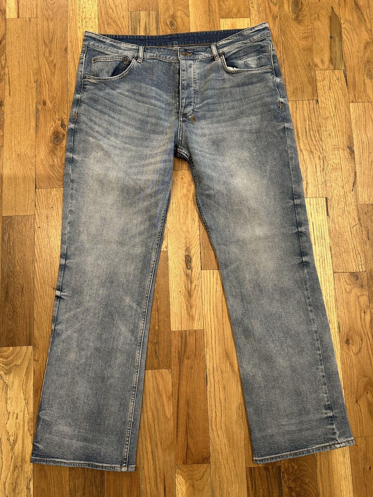 Ksubi Ksubi Plain Blue Denim Jeans Sz 40 Size US 40 / EU 56 - 1 Thumbnail