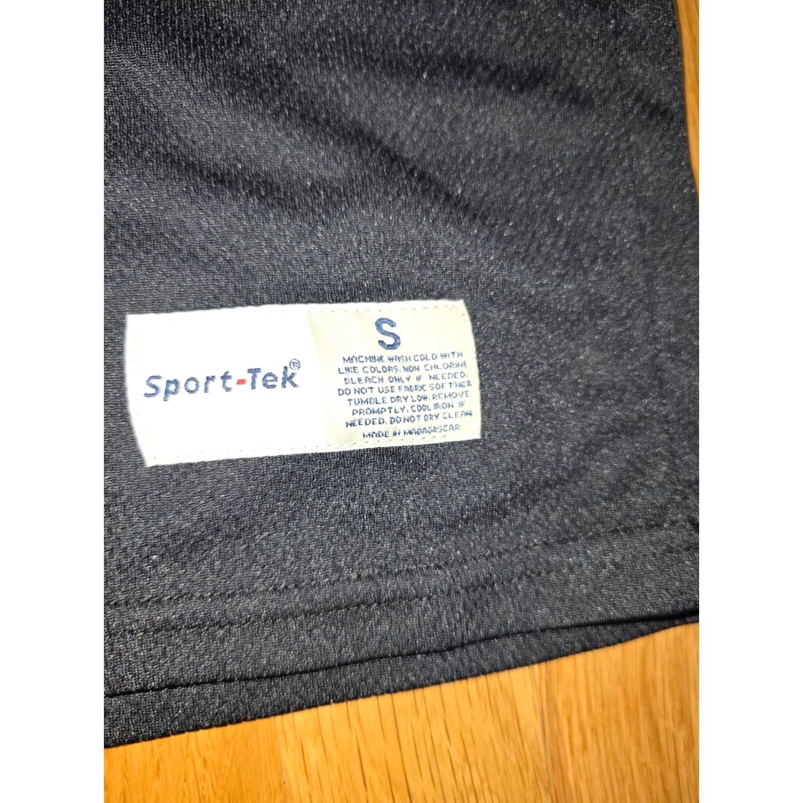 Vintage Sport-Tek Buzz #8 T-Shirt Men S Blue Short Sleeve Henley Button Short Sleeve Regular Fit Lightweight Fleece Solid Blue Sports Men Size US S / EU 44-46 / 1 - 4 Thumbnail