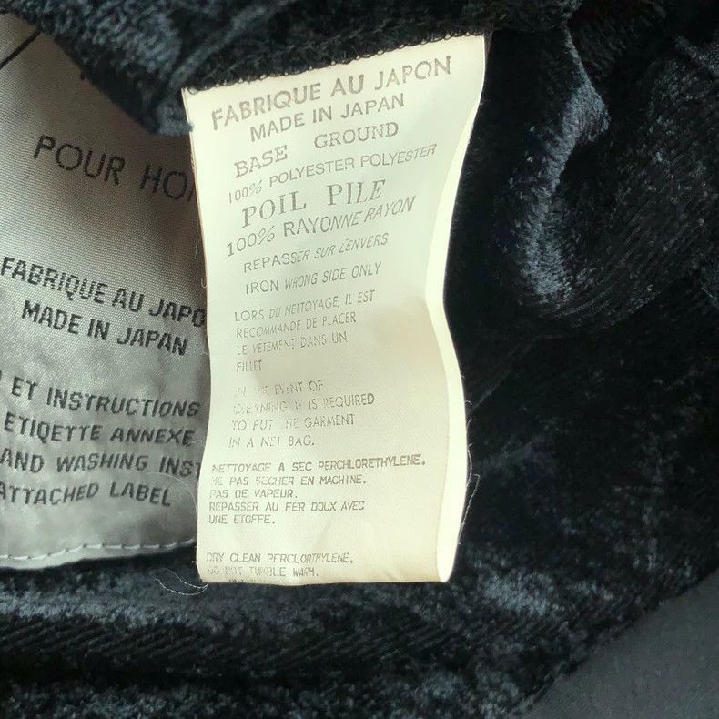 Yohji Yamamoto Yohji Yamamoto Yohji Yamamoto Black Velvet Suit Size US M / EU 48-50 / 2 - 4 Thumbnail