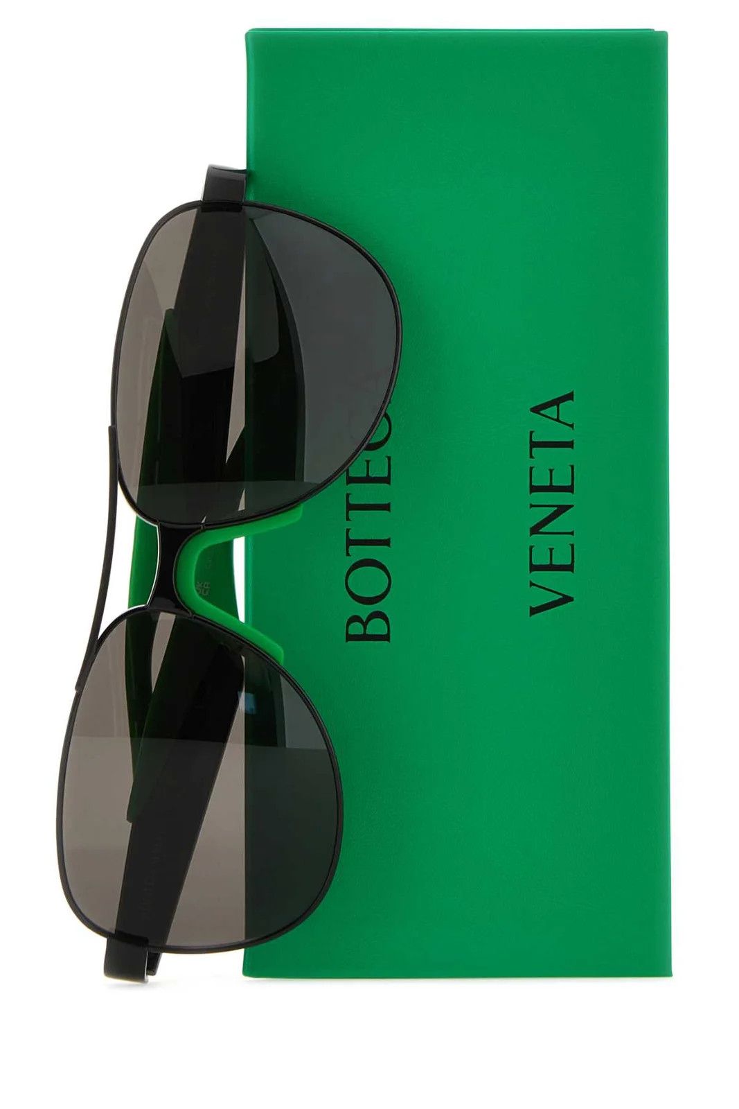 Bottega Veneta o1loc1c1224 Size: OS / 744432 Sunglasses in Green/Black Size ONE SIZE - 3 Thumbnail
