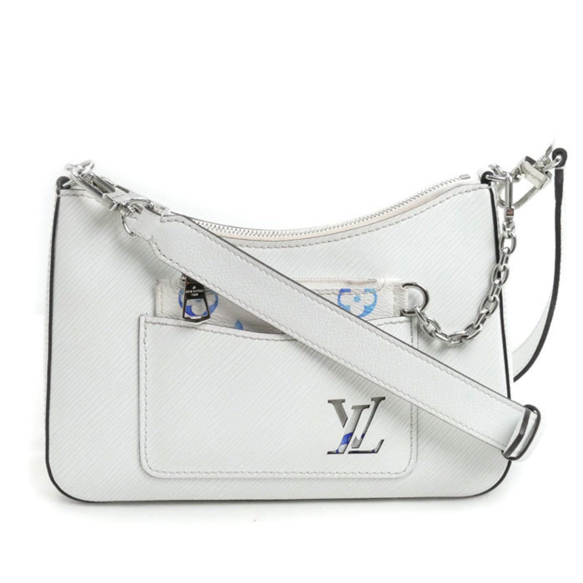 Louis Vuitton Louis Vuitton Marel 2-Way Shoulder Bag Epi White M25316 Women's Size ONE SIZE - 1 Thumbnail
