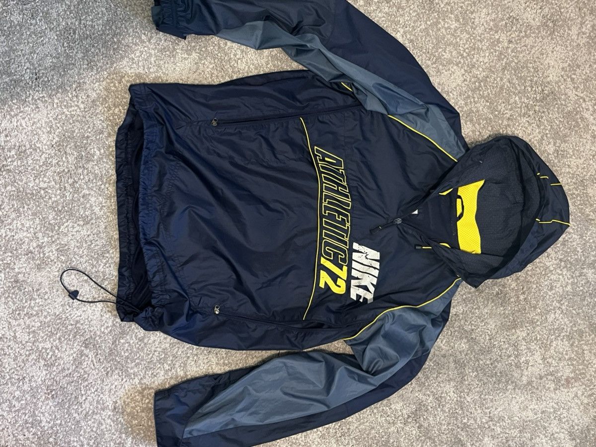 Nike Nike Athletic 72 Anorak Windbreaker Jacket XL Y2K Vintage Size US M / EU 48-50 / 2 - 2 Thumbnail