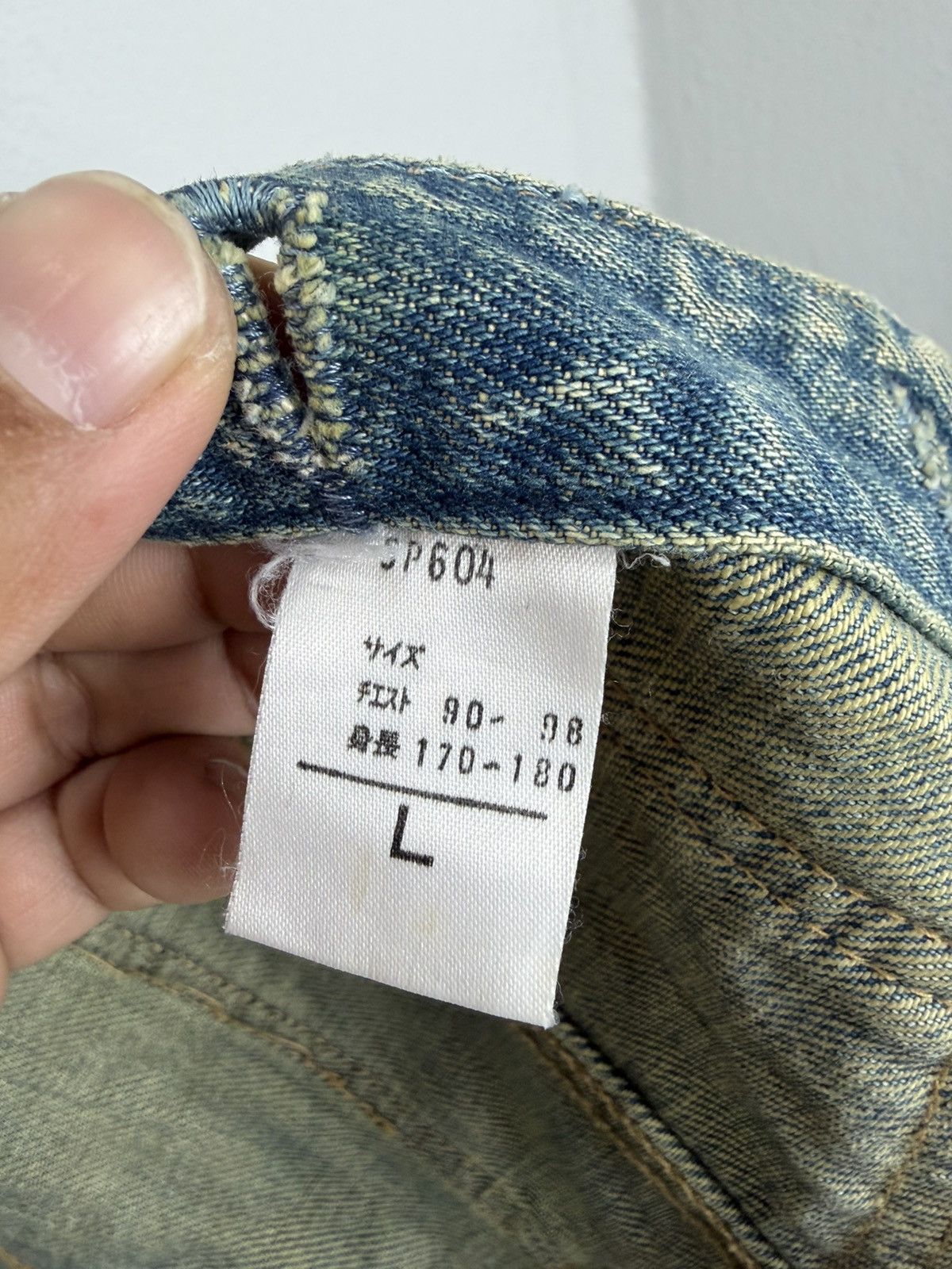 Big John Vintage Big John Spirit Denim Vest Size US L / EU 52-54 / 3 - 9 Thumbnail