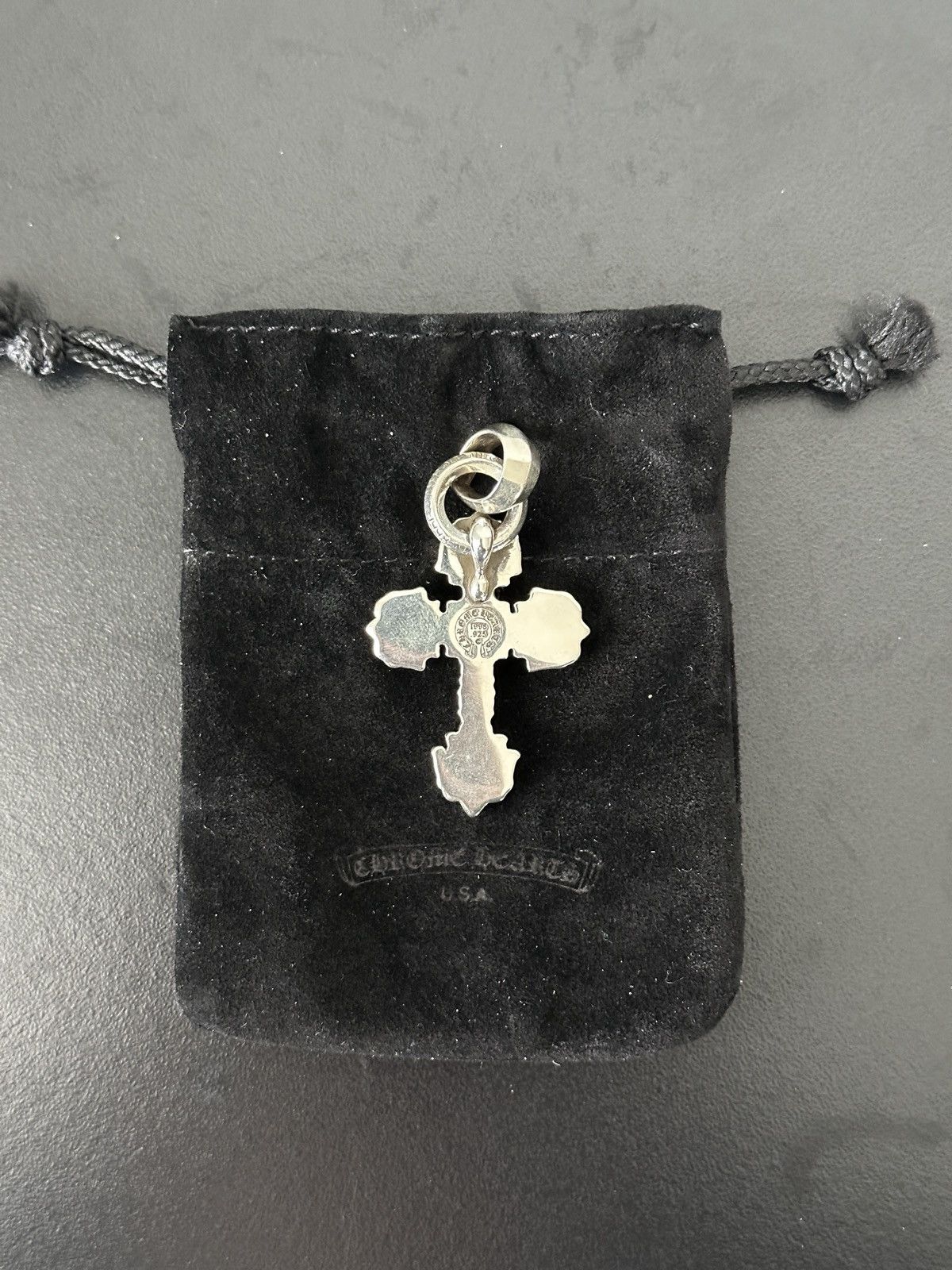 Chrome Hearts Chrome Hearts Filigree Cross Pendant With Bale Attachment Size ONE SIZE - 3 Thumbnail