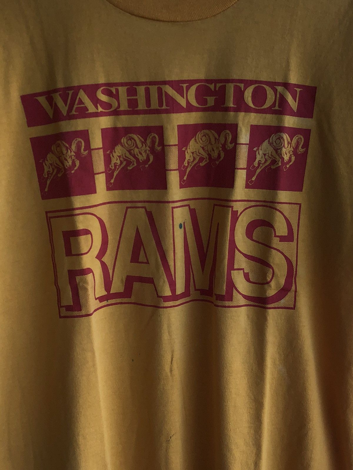 Japanese Brand × Vintage WASHINGTON RAW TSHIRT TEE Size US L / EU 52-54 / 3 - 5 Thumbnail