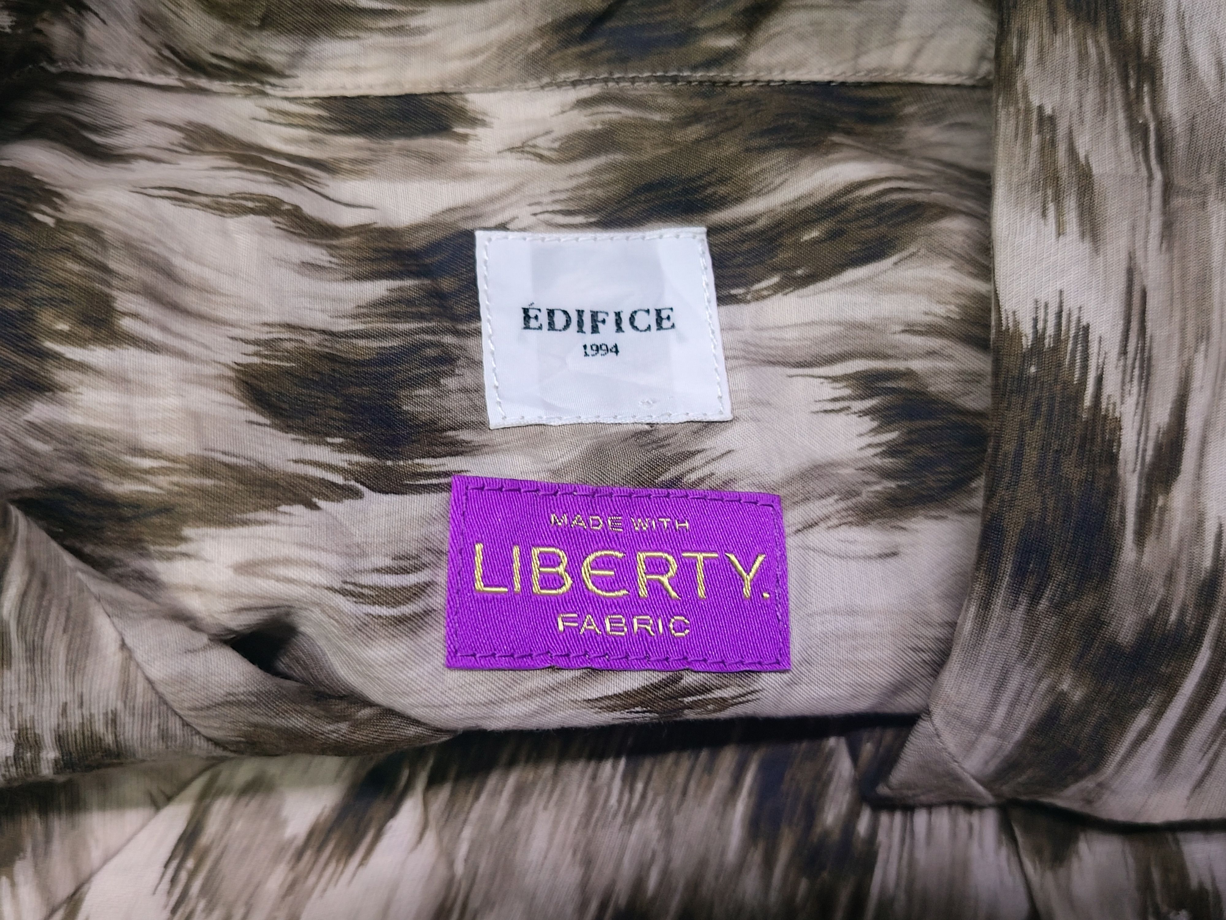 Edifice Japan Edifice liberty fabric shirt Size US L / EU 52-54 / 3 - 4 Thumbnail