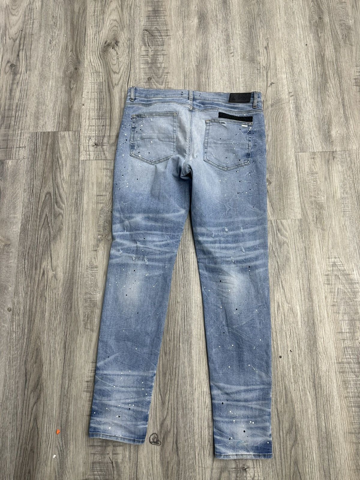 Amiri Amiri - Painted Military Patch Jeans Size US 38 / EU 54 - 2 Thumbnail