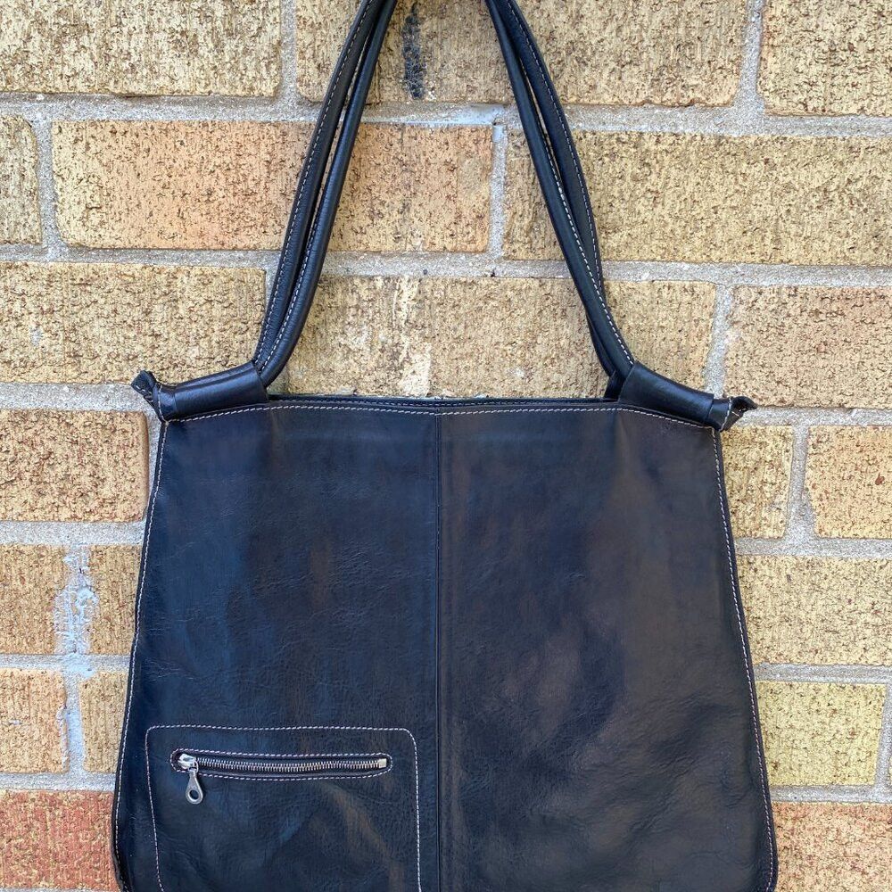 Vintage Vintage Christopher Kon Purse Handbag Black Size ONE SIZE - 3 Thumbnail