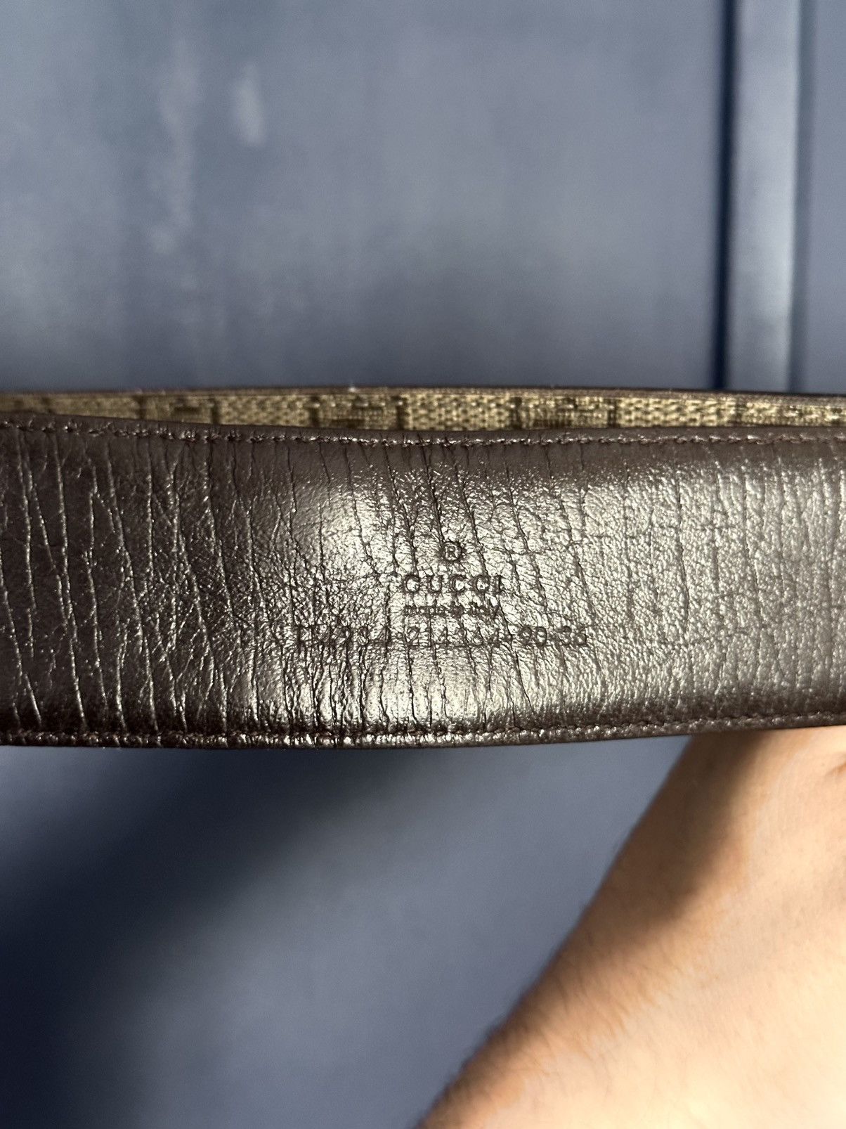 Gucci Interlocking logo buckle belt Size 36 - 4 Thumbnail