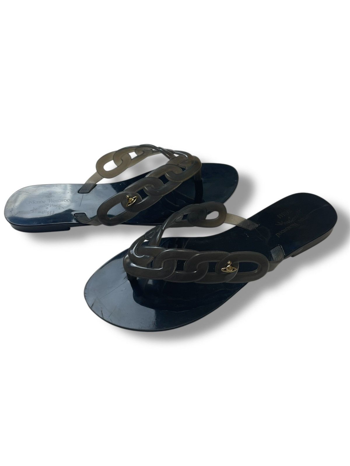 Melissa × Vivienne Westwood Vivienne Westwood Anglomania Flip flops Size US 8.5 / IT 38.5 - 2 Thumbnail