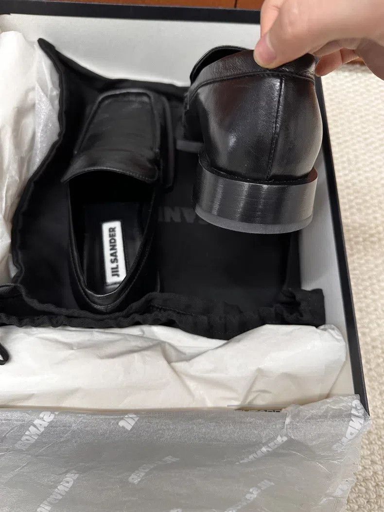 Jil Sander Jil Sander Classic Square Toe Shoes Size US 4.5 / IT 34.5 - 6 Thumbnail