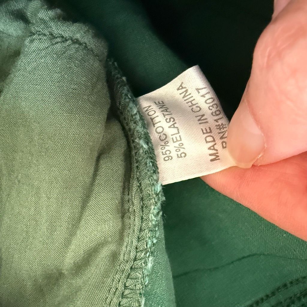PRINCESS POLLY Princess Polly Nadia Fine Wale Corduroy Pants Green $66 4 Size 27" / US 4 / IT 40 - 6 Thumbnail