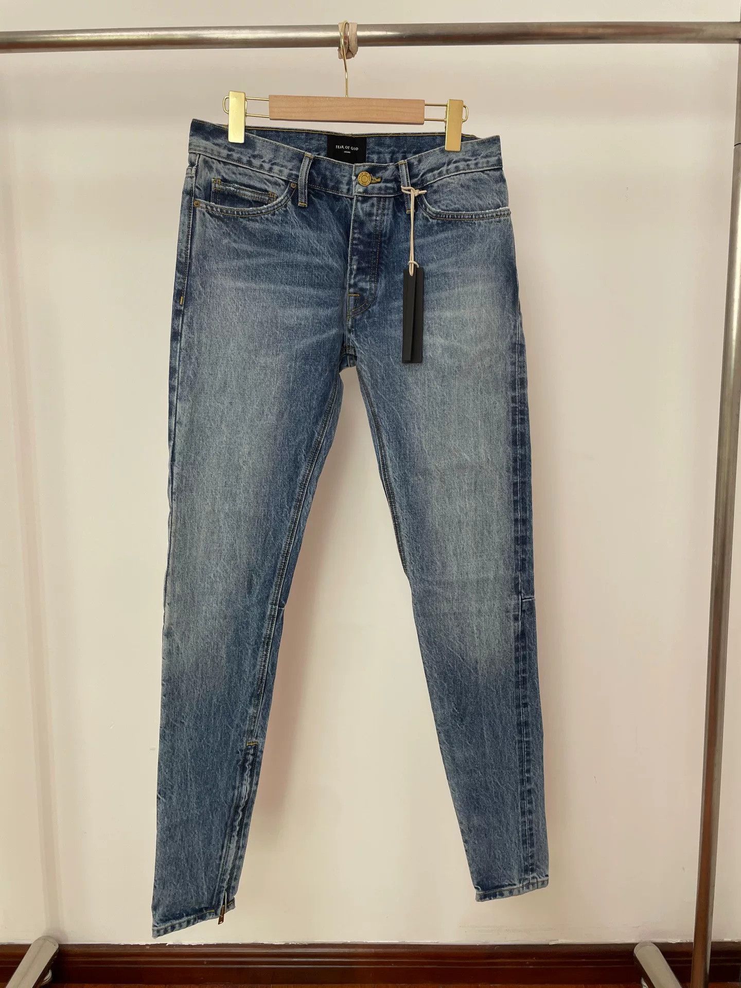 Fear of God Fear of God Jeans with Zip Hem Size US 31 - 1 Thumbnail
