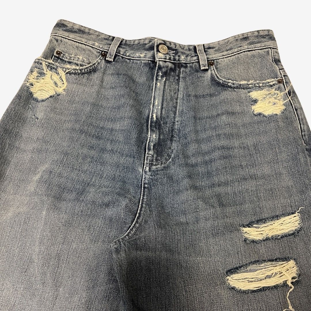 Balenciaga Balenciaga Baggy Oversized Destroyed Skater Denim Size US 30 / EU 46 - 4 Thumbnail