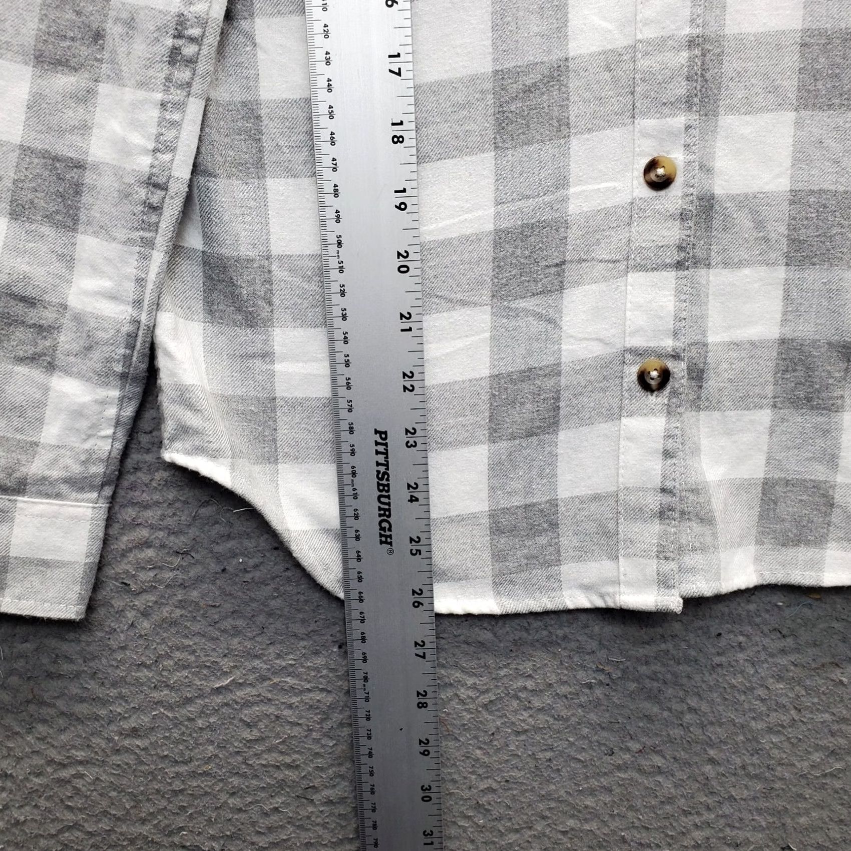 Aeropostale AEROPOSTALE Shirt Womens XS Multicolor Plaid Flannel Long Sleeve Collared Button Up Size XS / US 0-2 / IT 36-38 - 3 Thumbnail